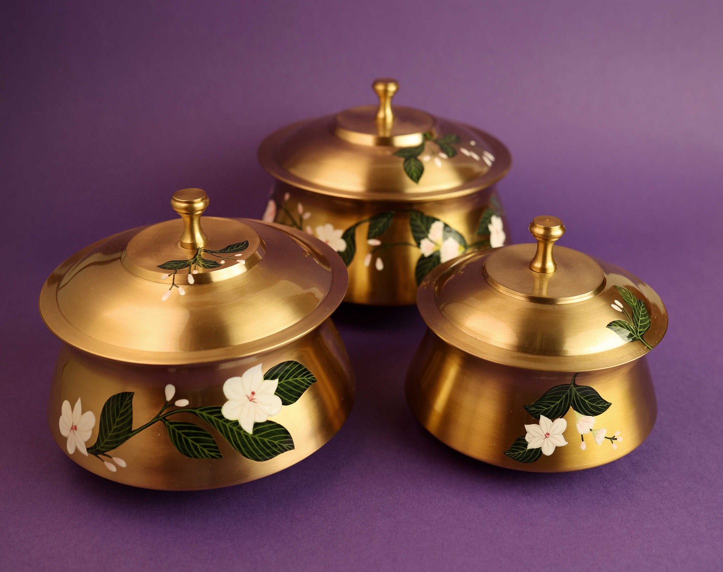 Chameli Kansa Curry Bowl and Serving Spoon Set