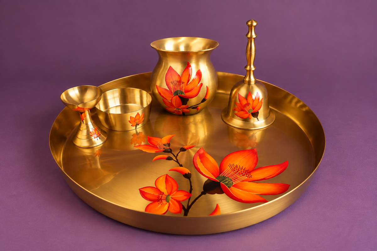 Palash Pooja Set