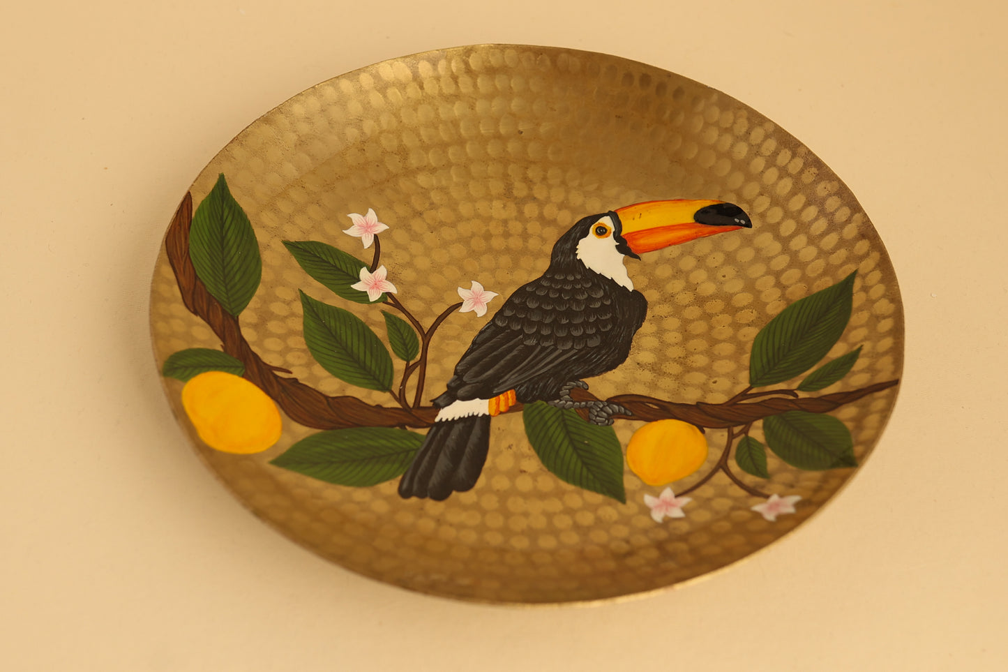 Black Bird Brass Mathar Platter