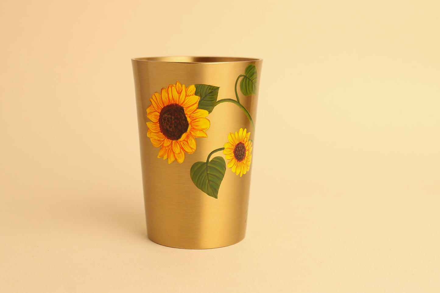 Sunflower Bronze Glass - Set Of 2