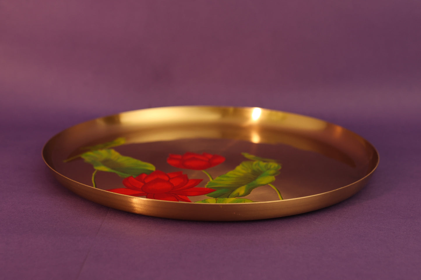 Padma Tota Kansa Dinner Plate