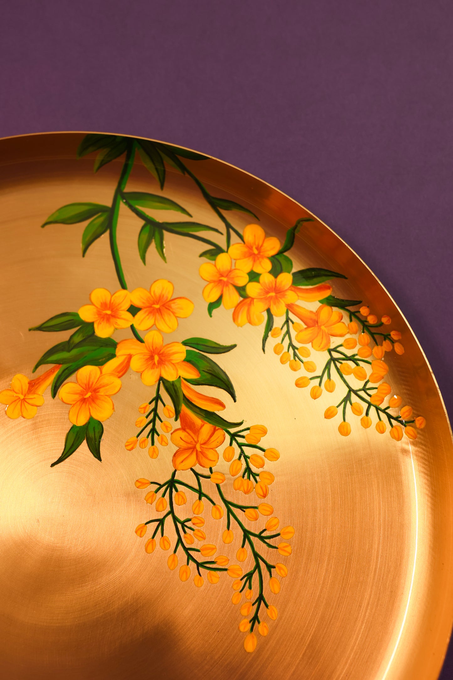 Amaltas Kansa Dinner Plate