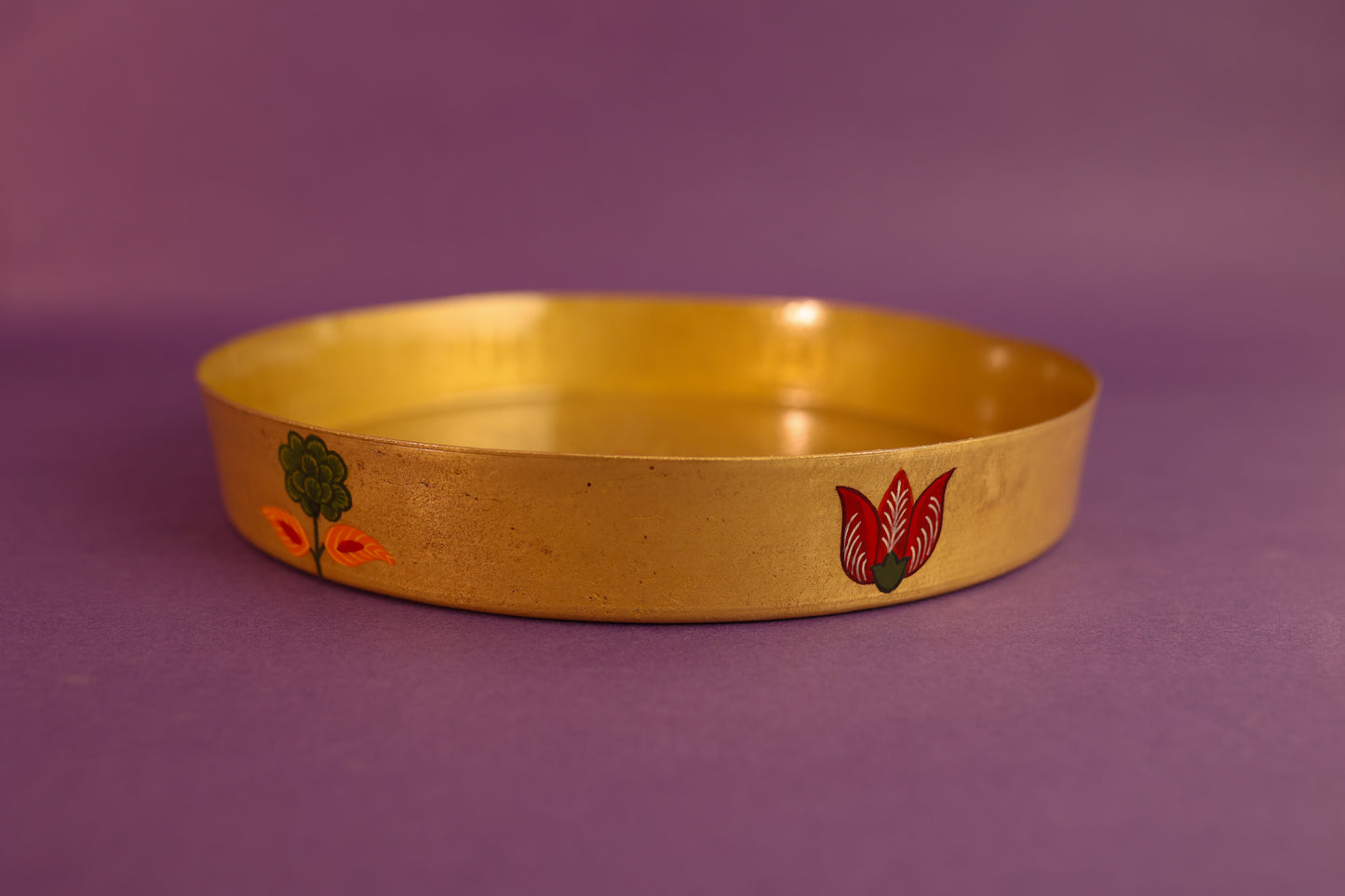 Kalamkari Pital Tray Small