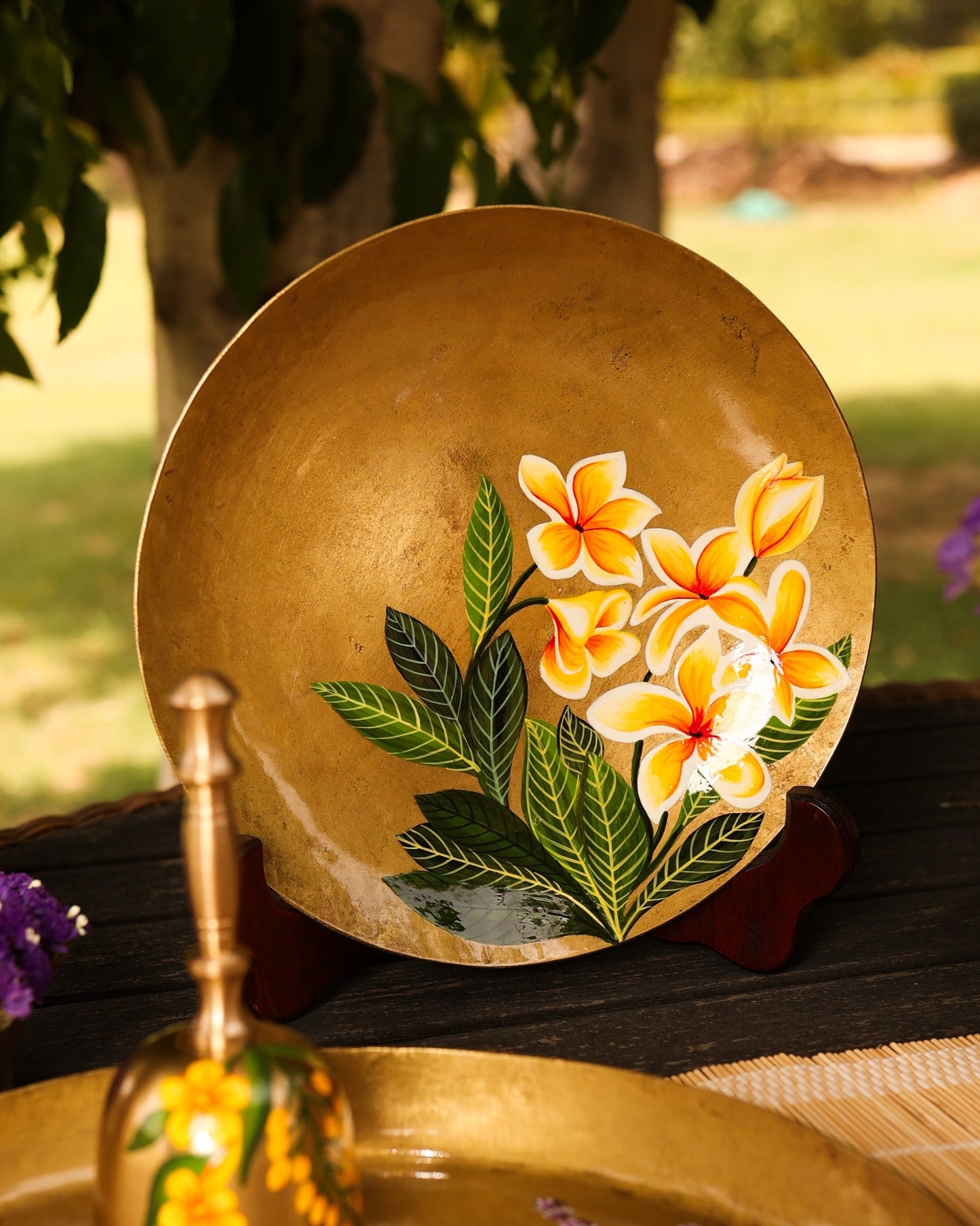 Champa Pital Small Plate - Set of 4
