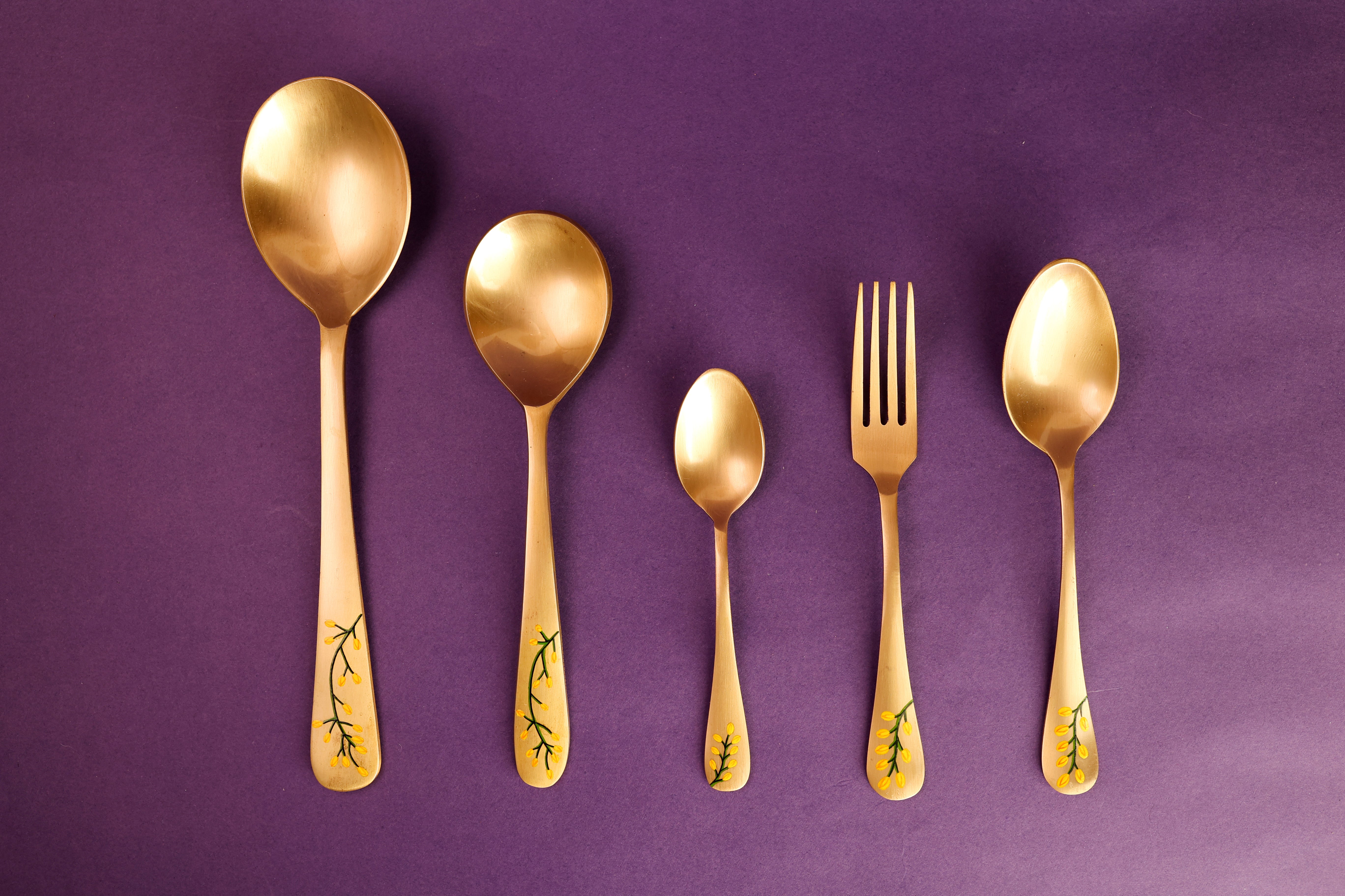 Basant Pital Cutlery Set of 2