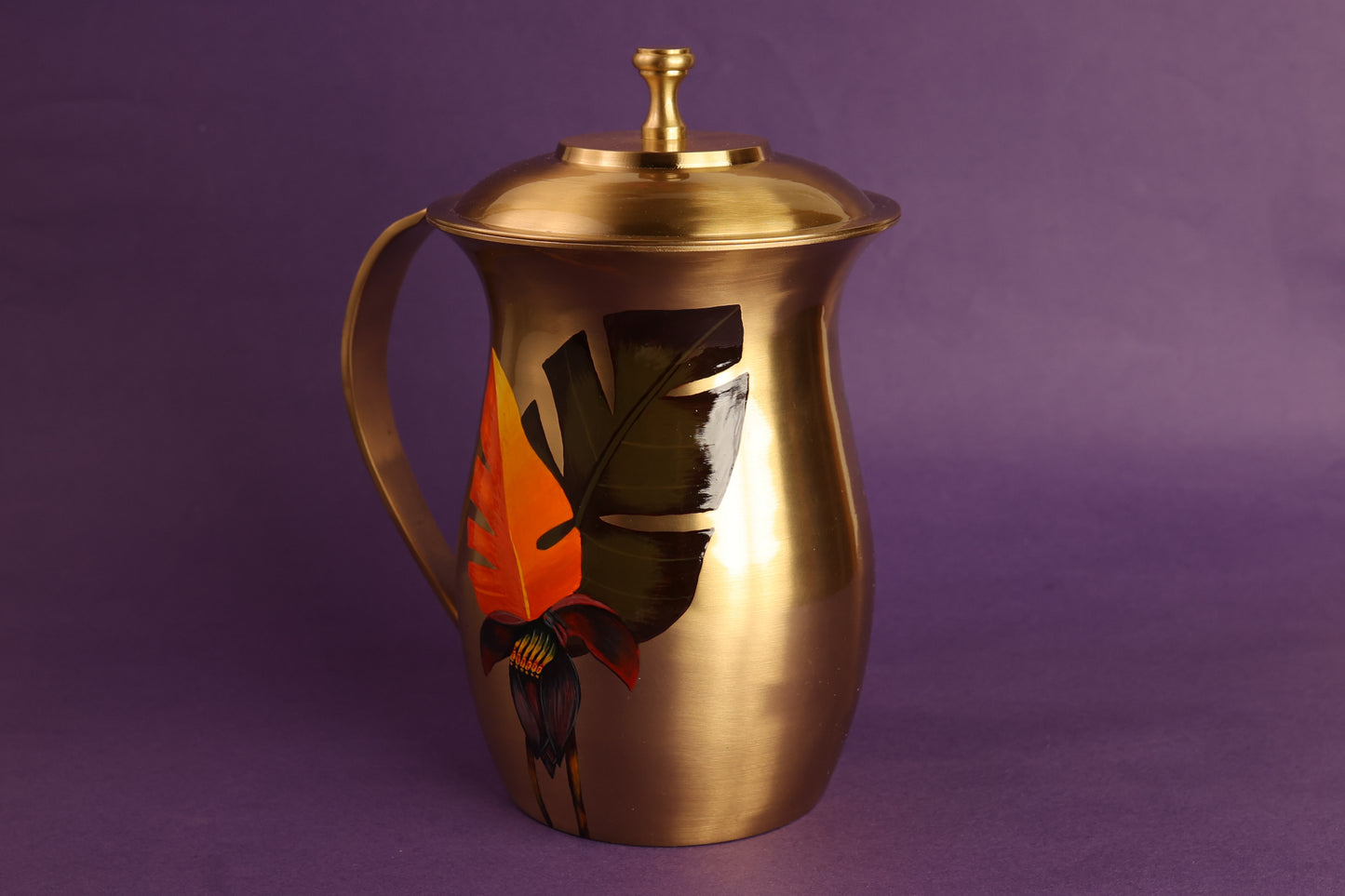 Patra Kansa Jug and Glass set