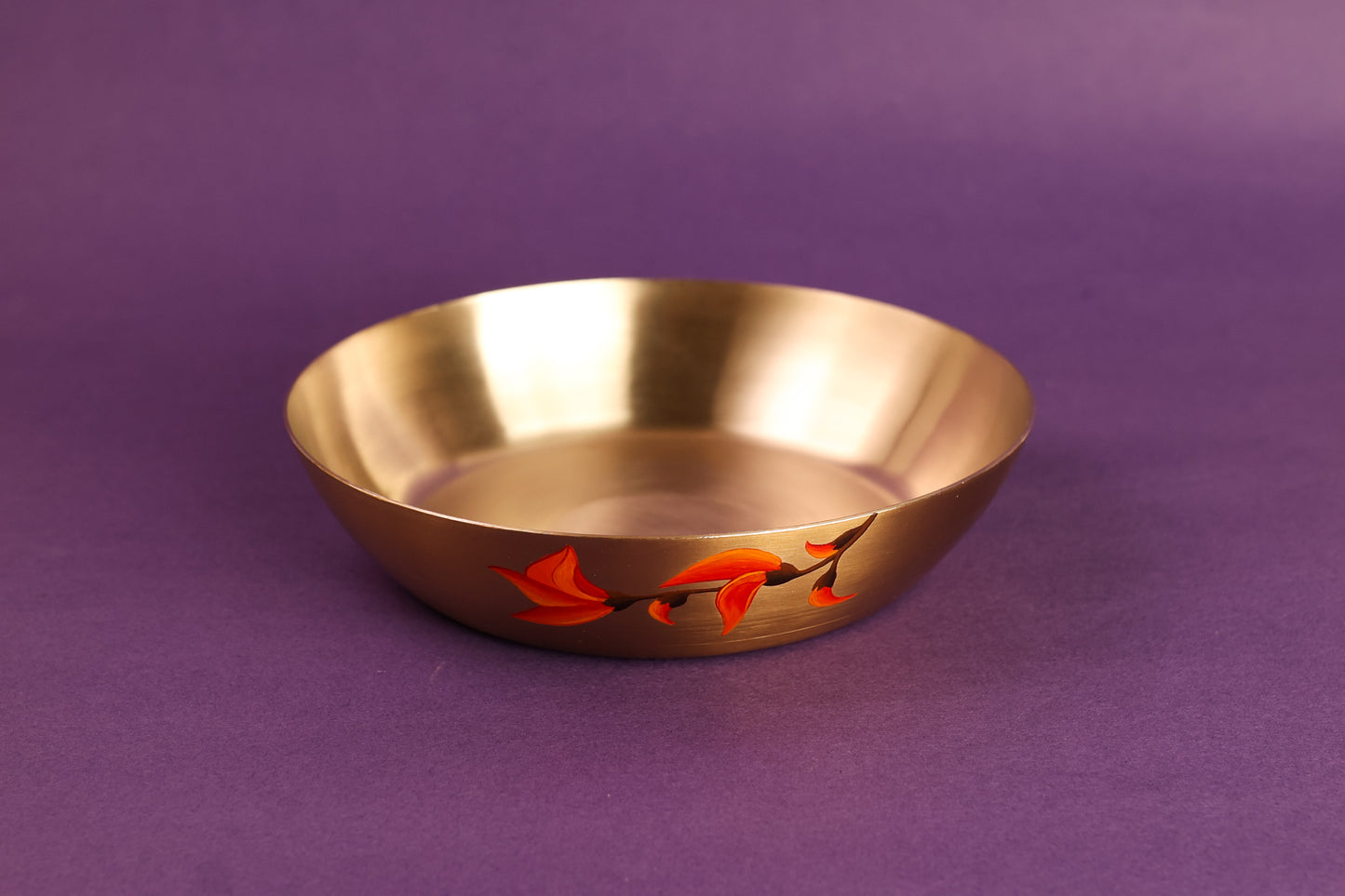 Palash Kansa Serving Bowl