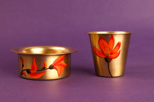 Palash Pital Dabara Coffee set