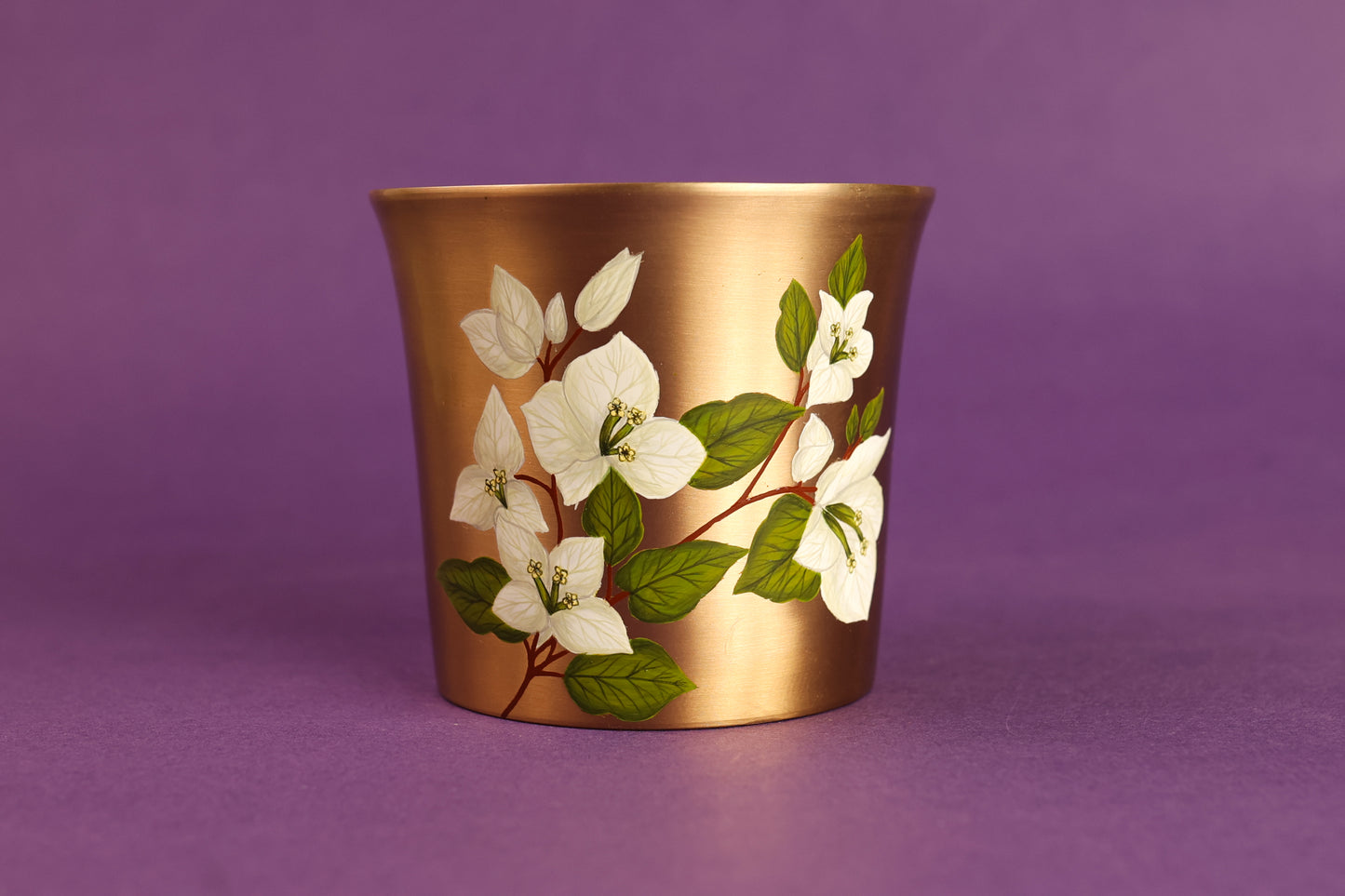 Saphed Large Kansa Glass - Set Of 2