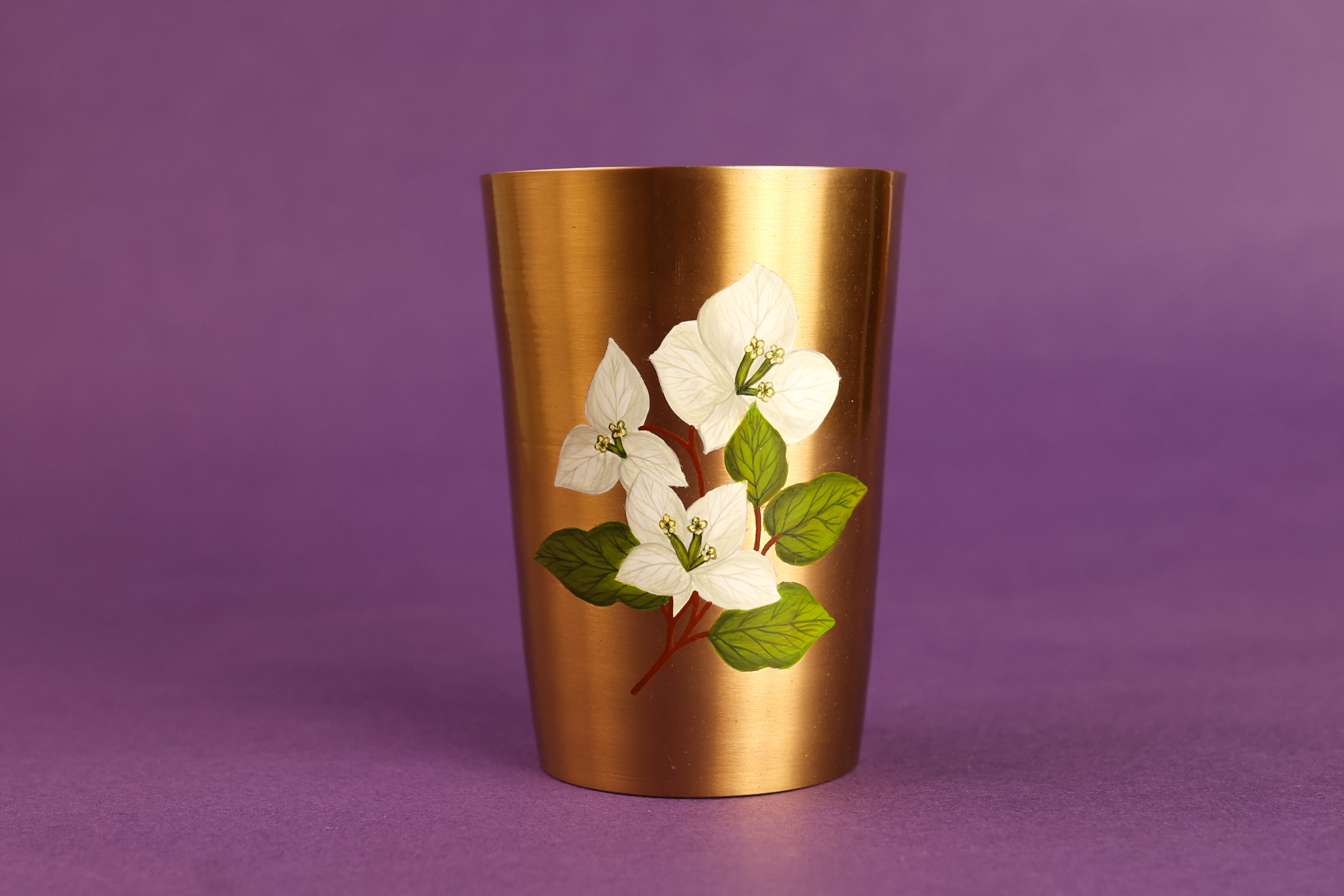 Saphed Kansa Jug and Glass set