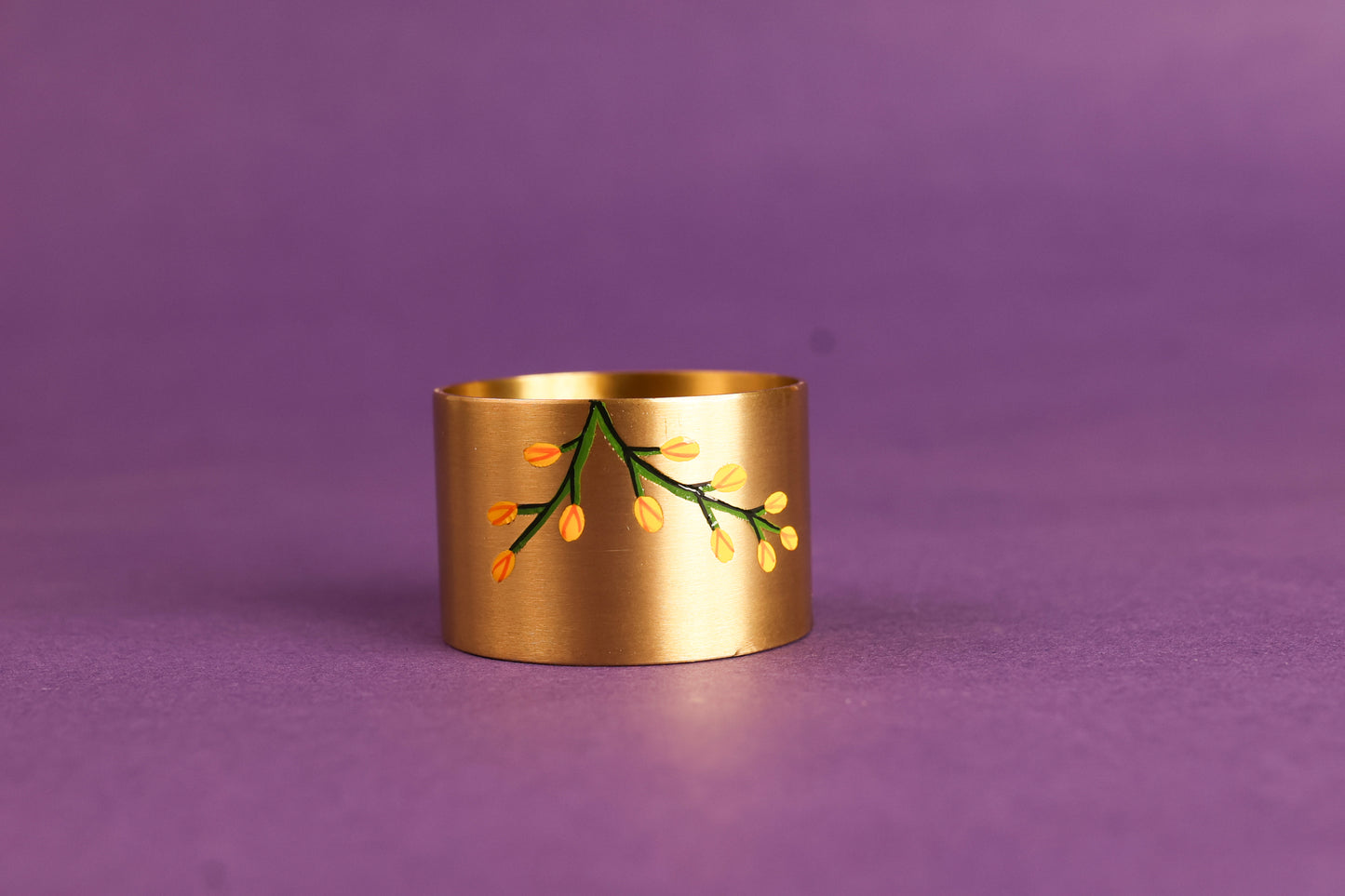 Basant Pital Napkin Ring Set of 6