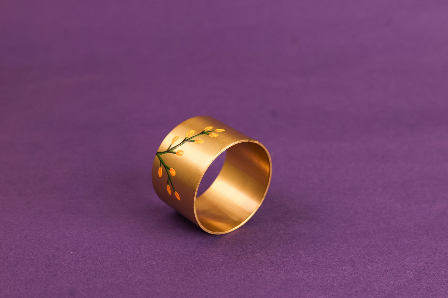 Basant Pital Napkin Ring Set of 6