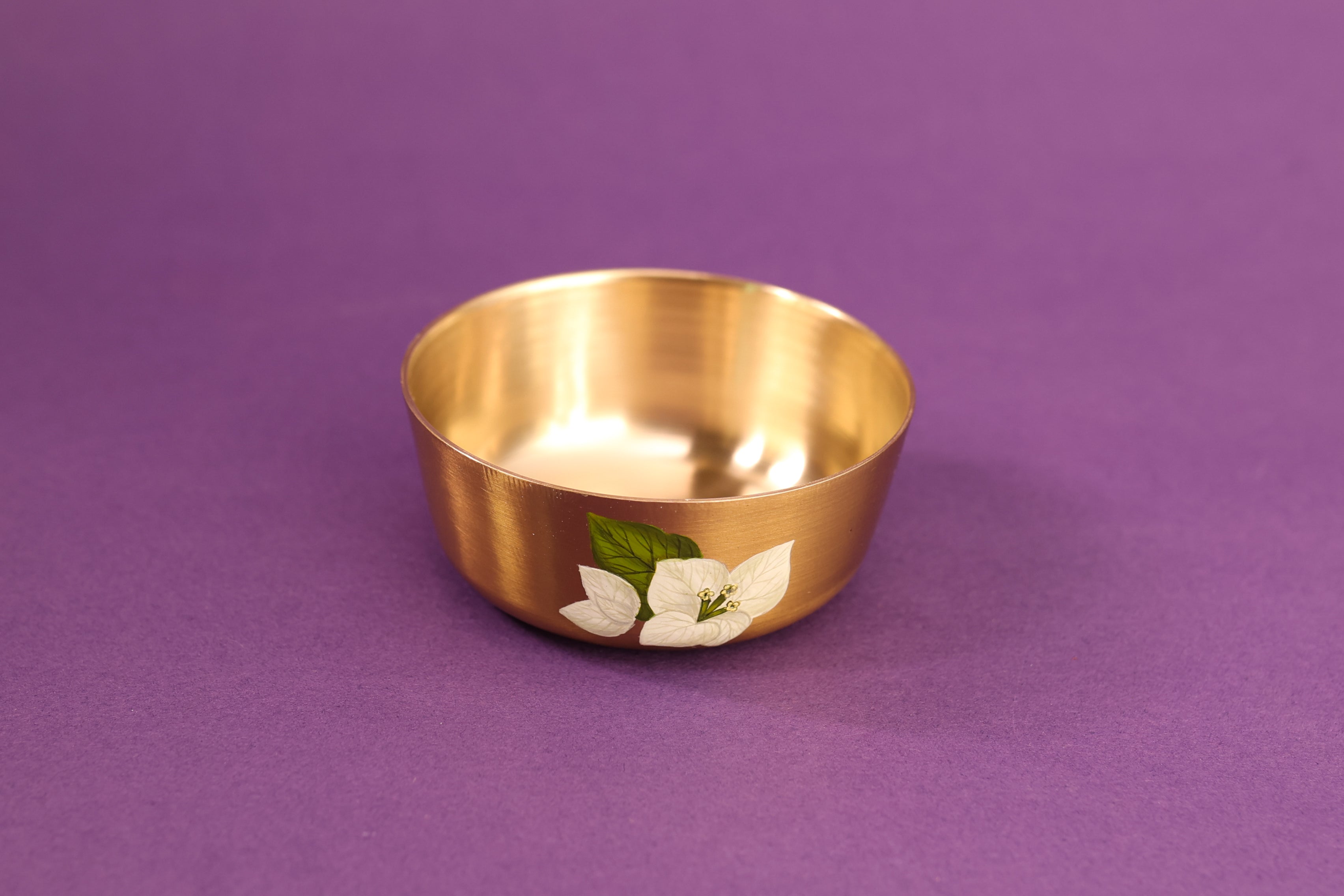 Saphed Kansa Katori Small - Set Of 2