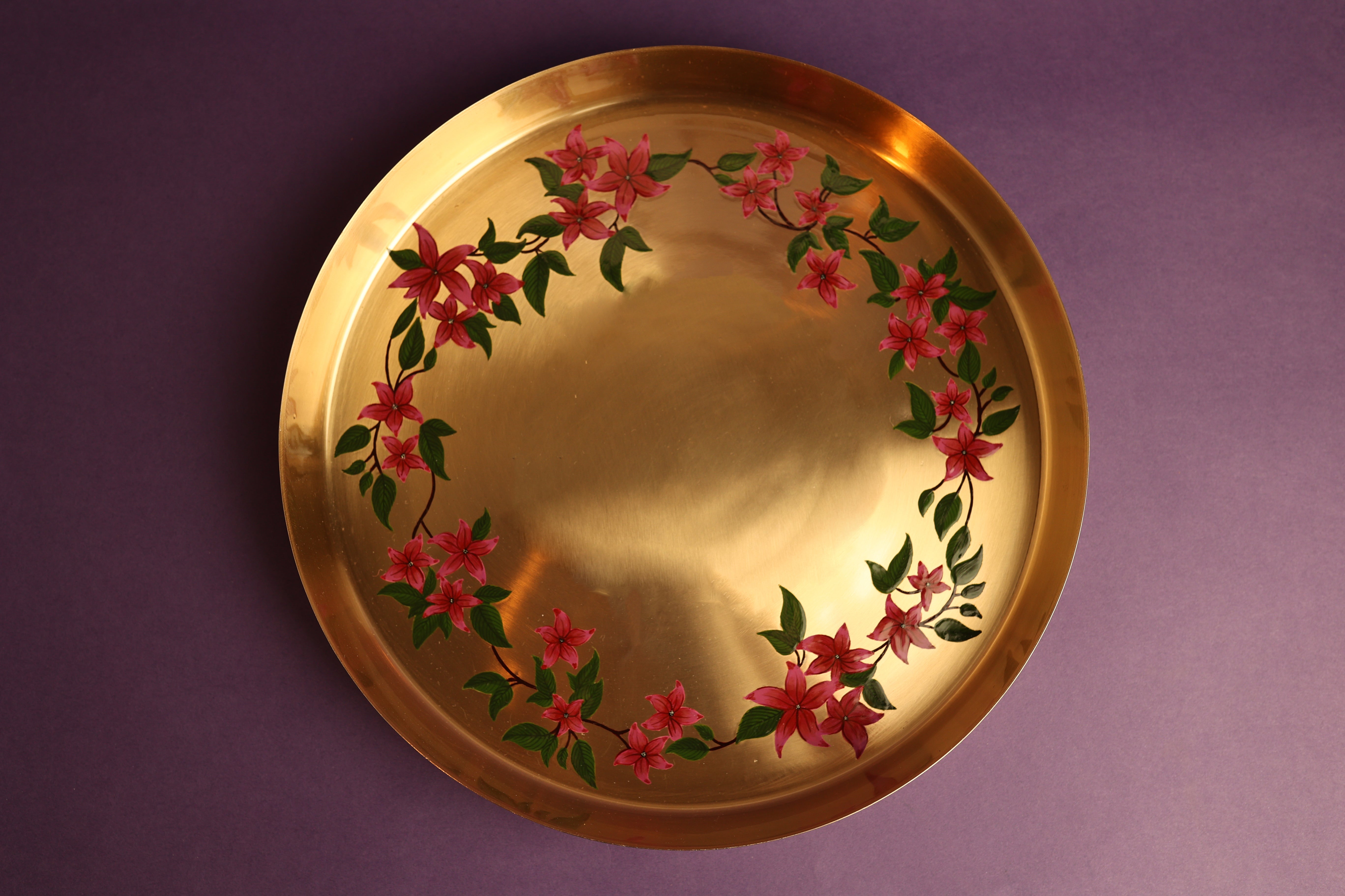 Rani Bagh Kansa Thali Płatę 13"