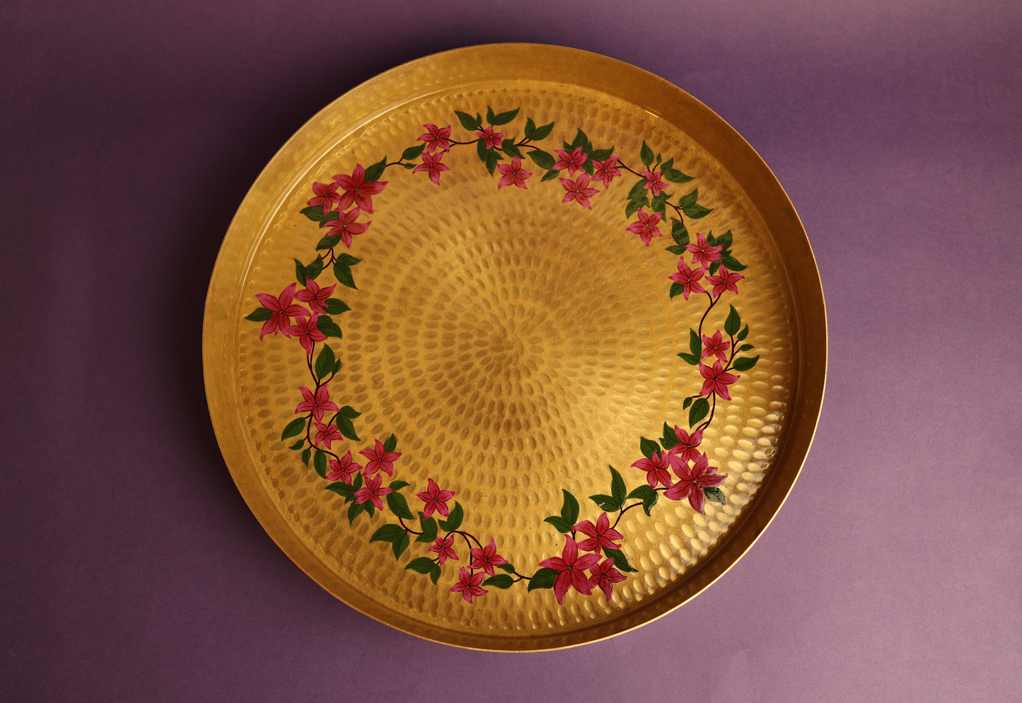 Rani Bagh Pital Tray Large