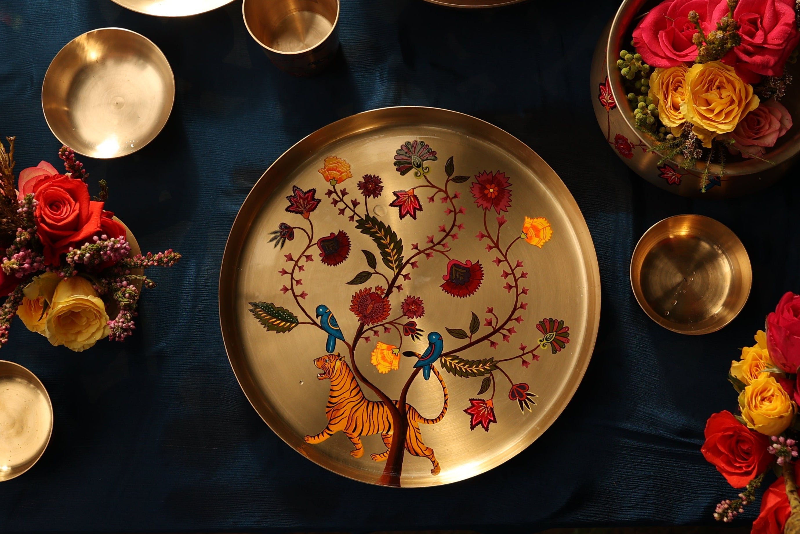 Rangeela Kansa Thali Płatę 13"