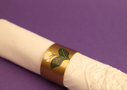 Chameli Pital Napkin Ring Set of 6