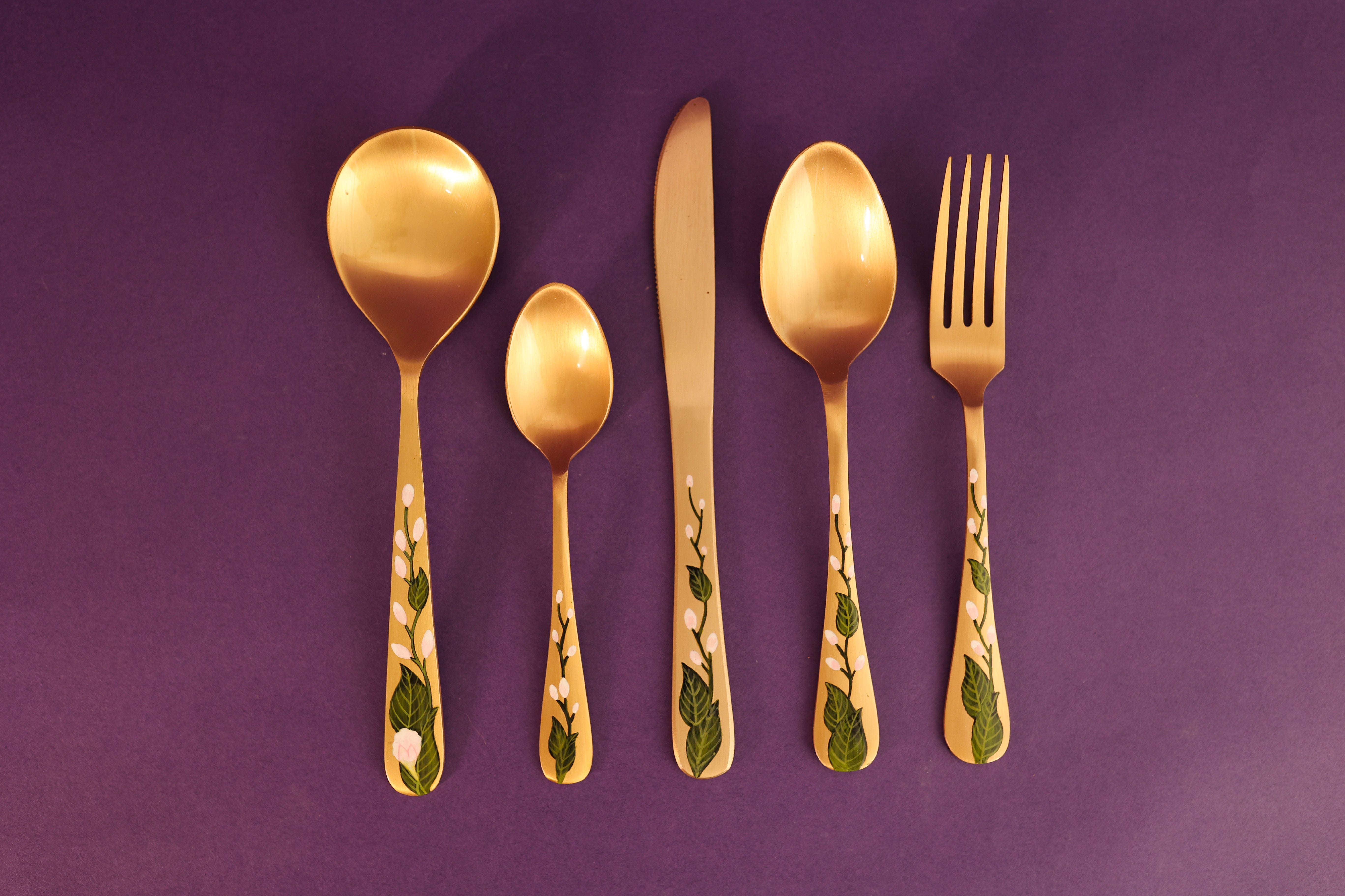 Chameli Pital Cutlery Set of 2