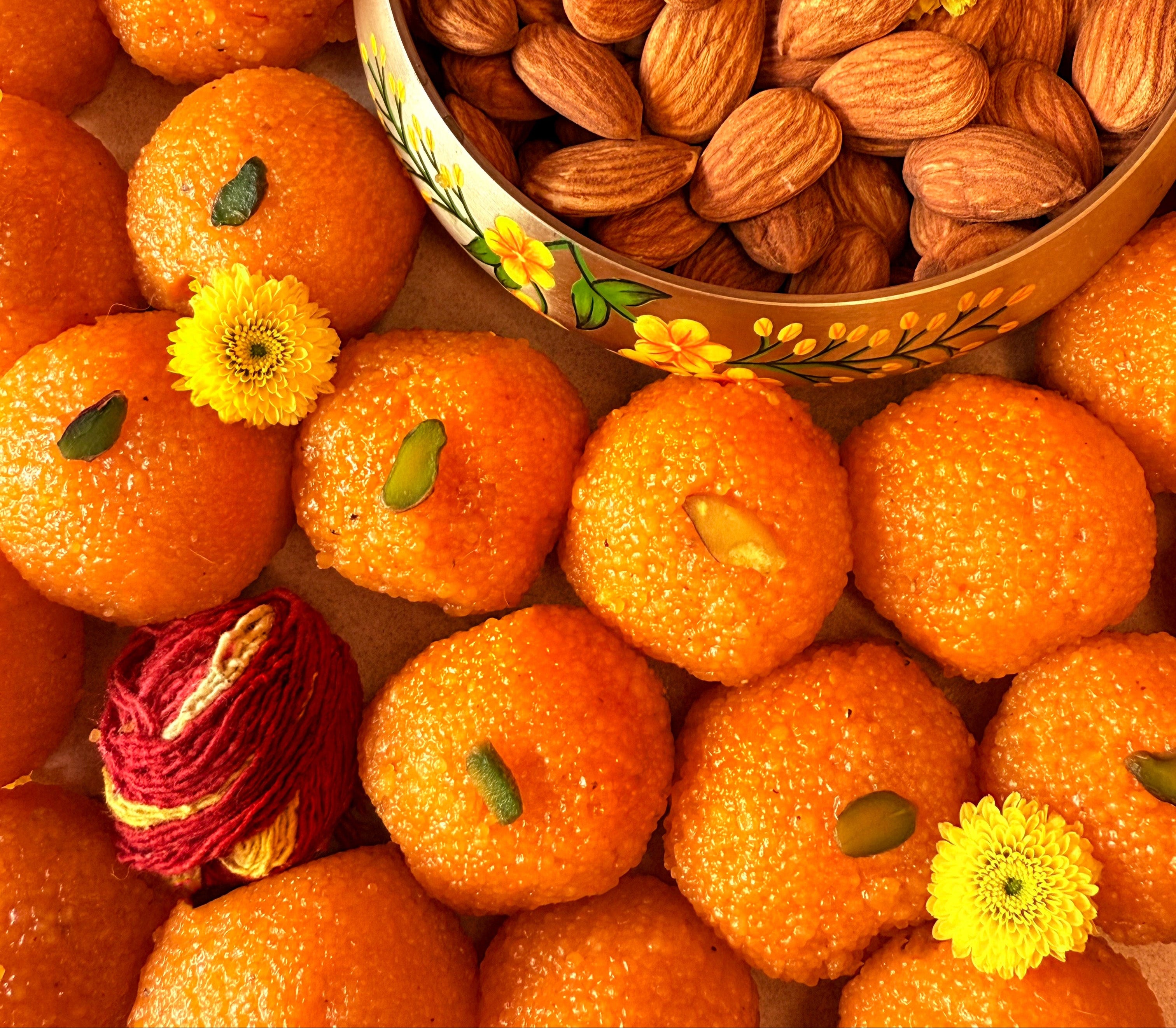 Basant Kansa Nut Bowl - set of 4