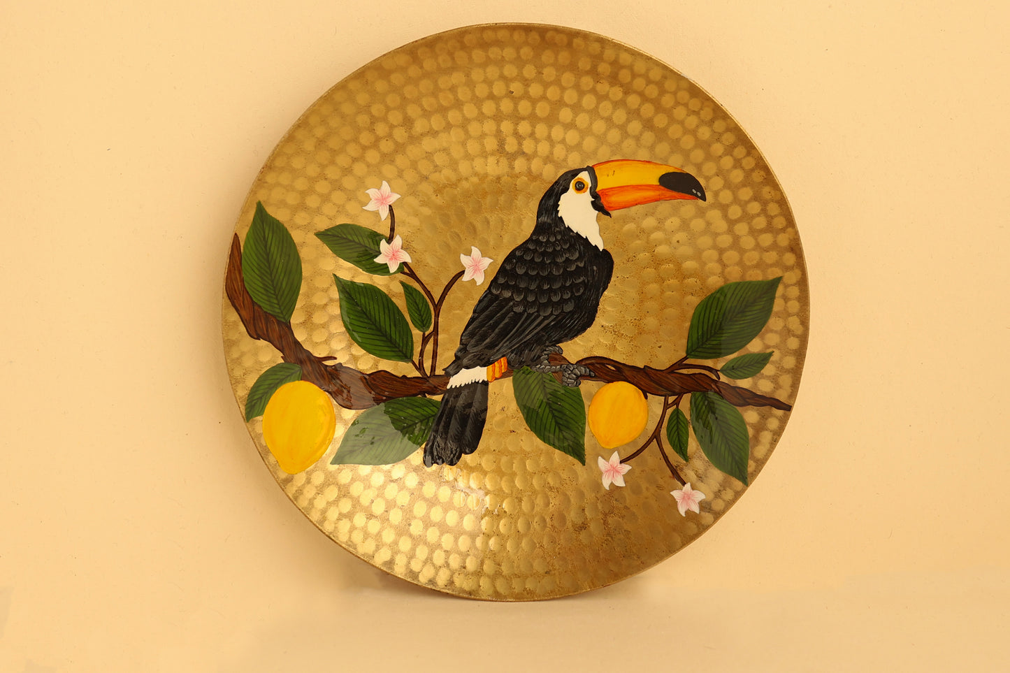 Black Bird Brass Mathar Platter