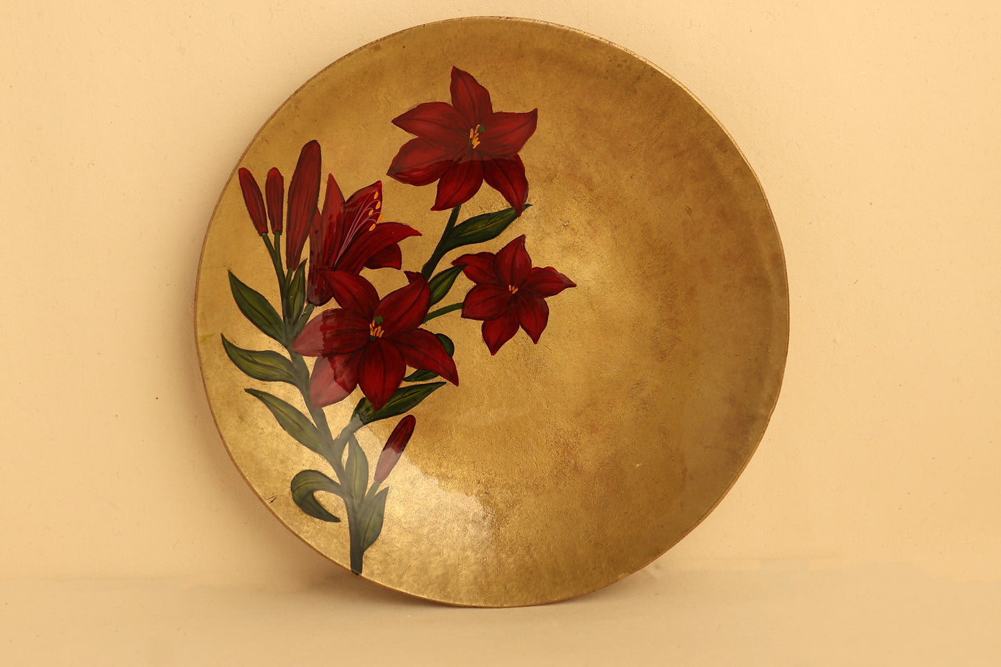 Lilly Brass Small Plate