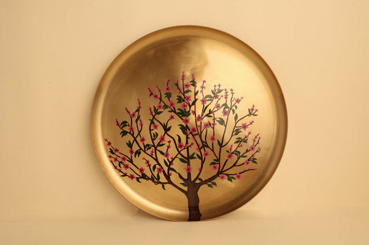 Kachnar Tree Bronze Dinner Plate