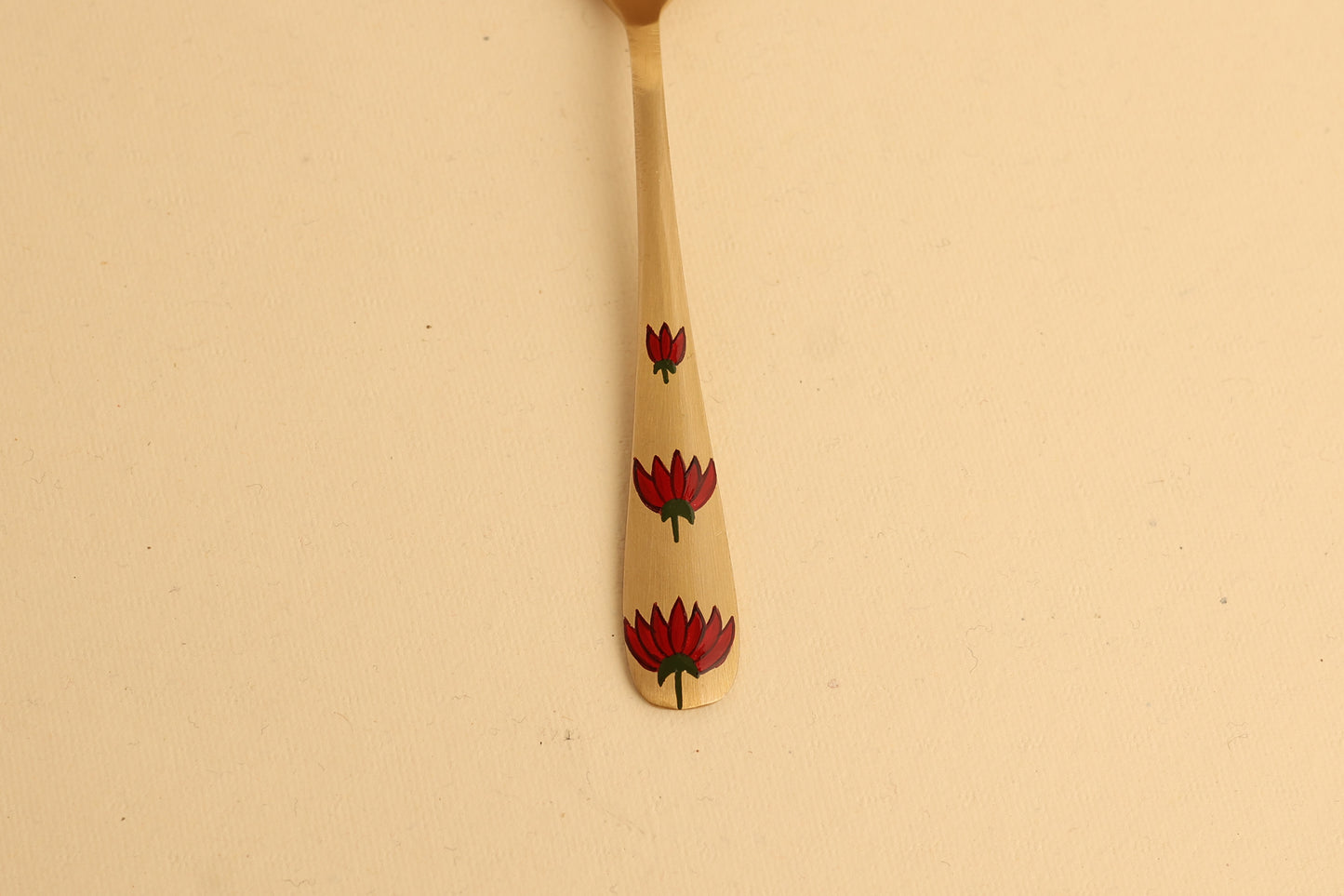 Kalamkari Brass Small Spoon
