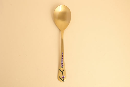 Jamuni Brass Large Serving Spoon
