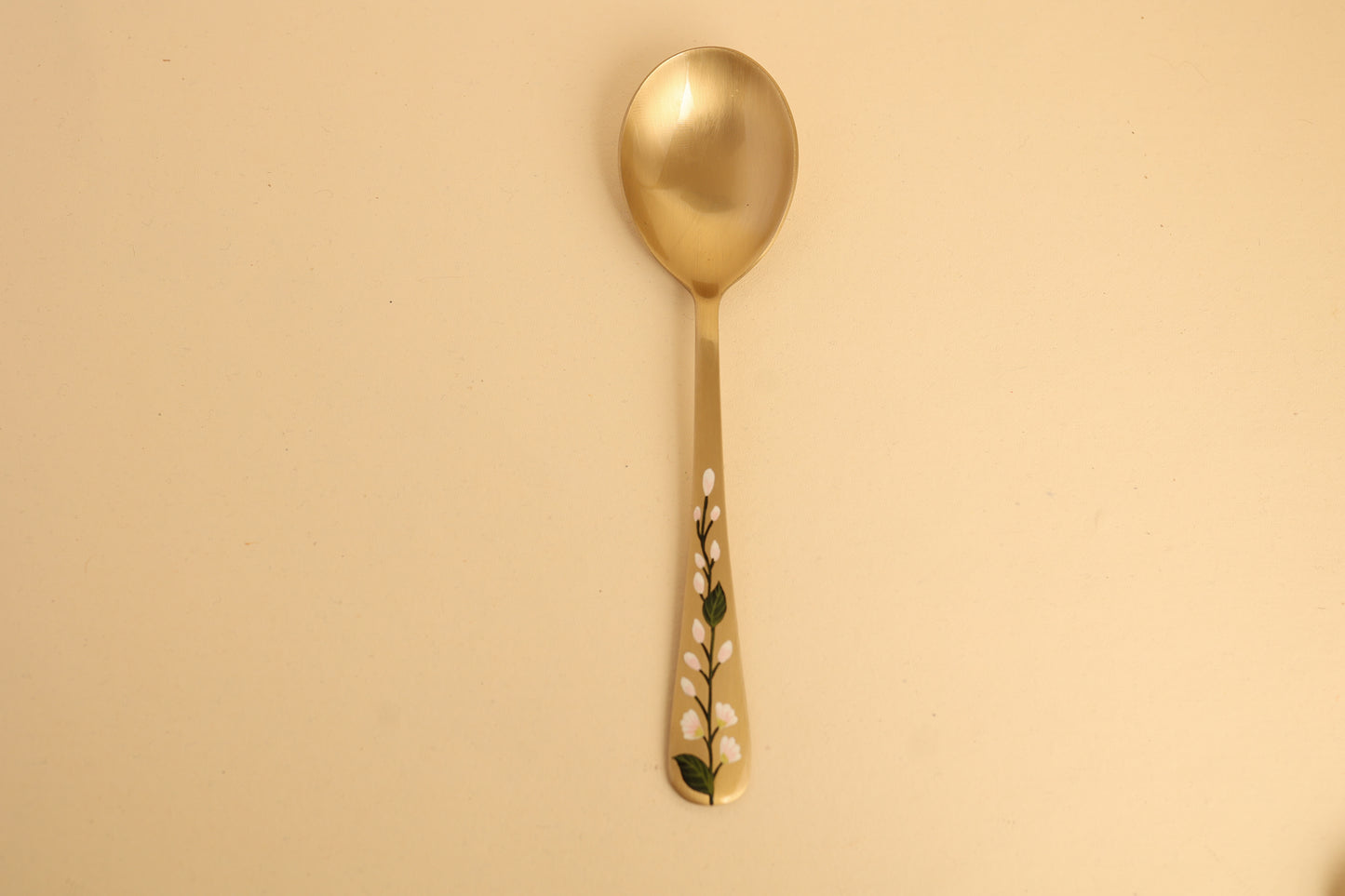 Chameli Brass Large Serving Spoon