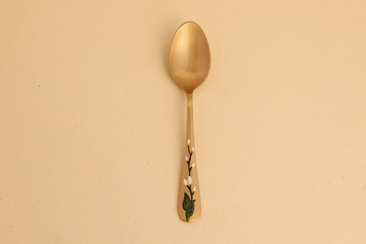 Chameli Brass Small Spoon