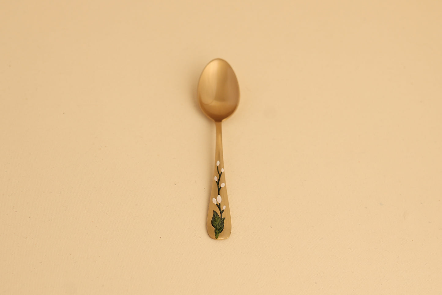 Chameli Brass Small Spoon