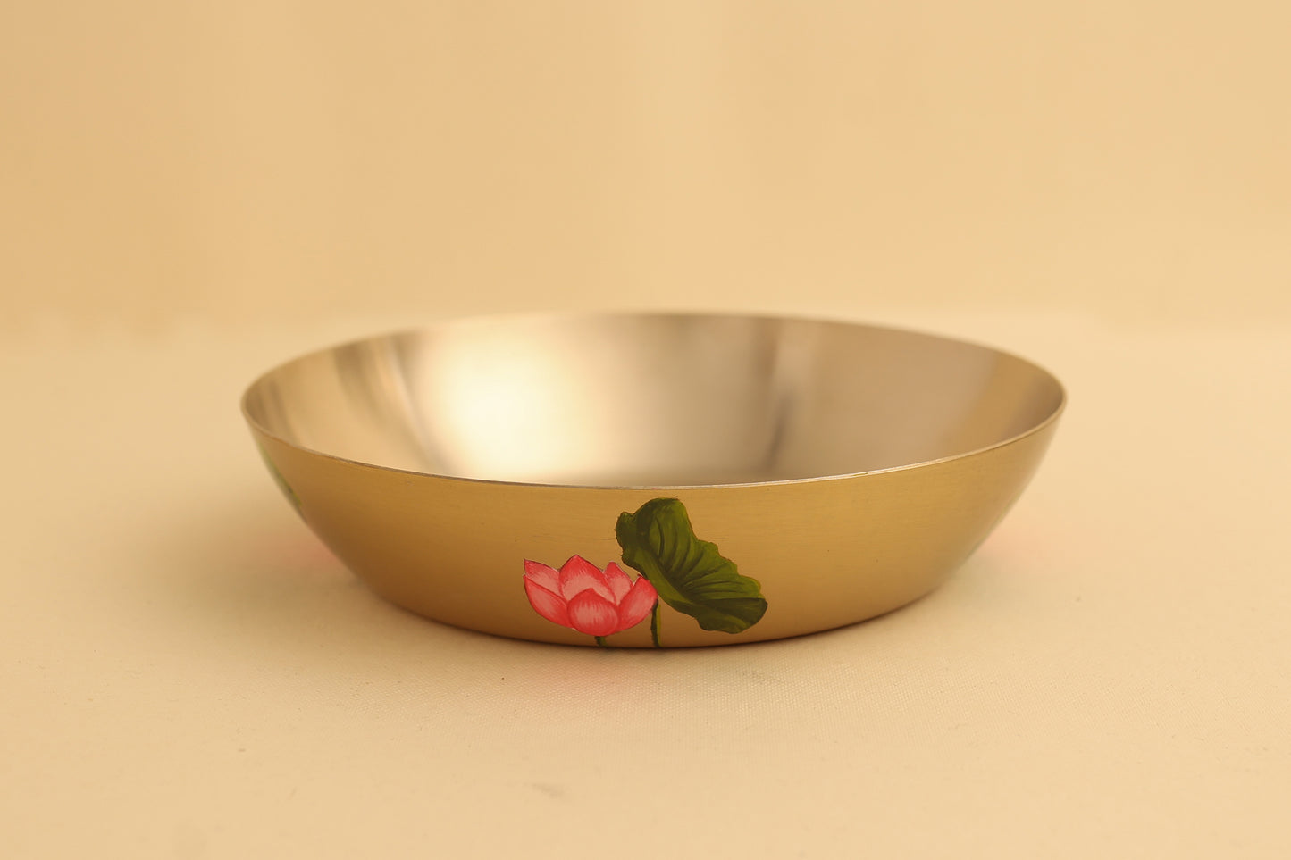 Lotus Bronze Serving bowl