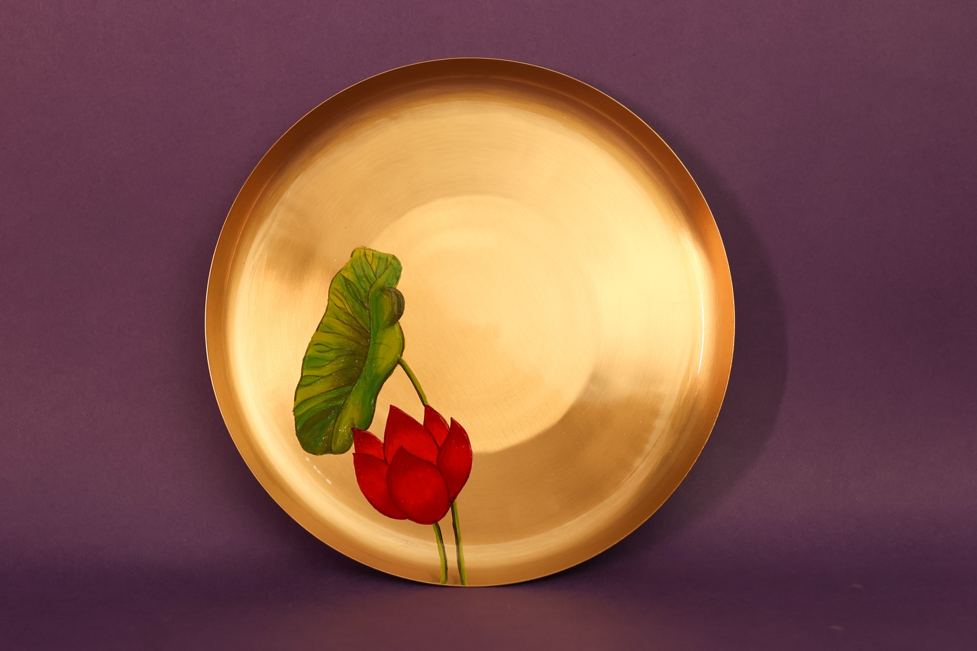 Padma Kansa Side Plate - Set of 6