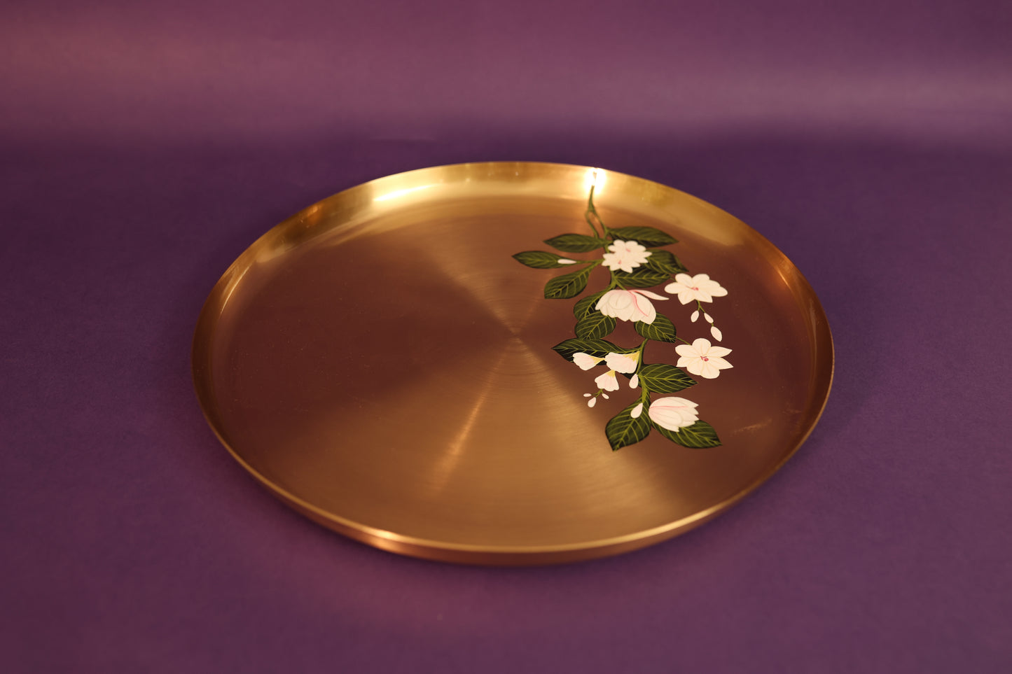 Chameli Kansa Dinner Plate