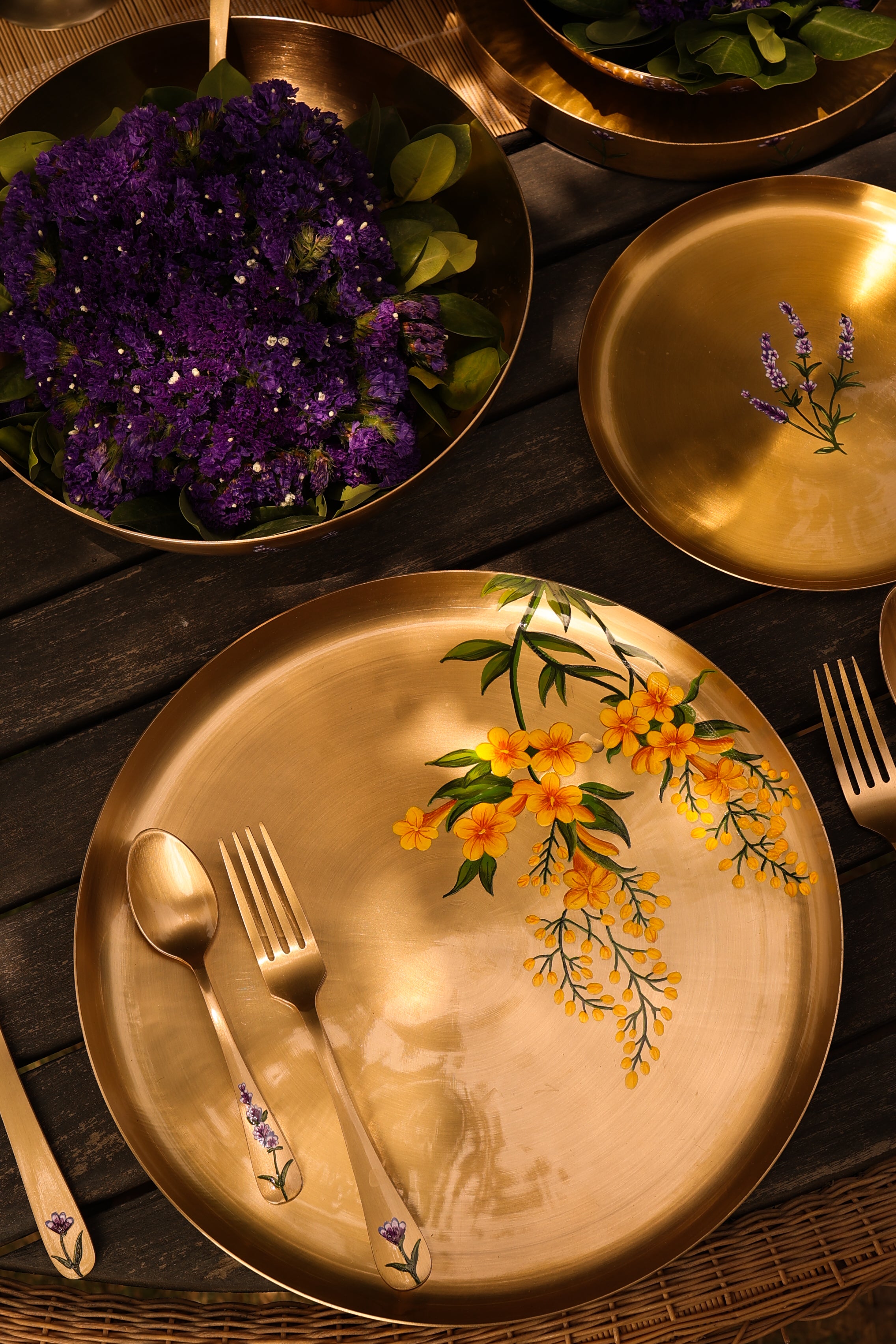 Basant Kansa 11" Plate