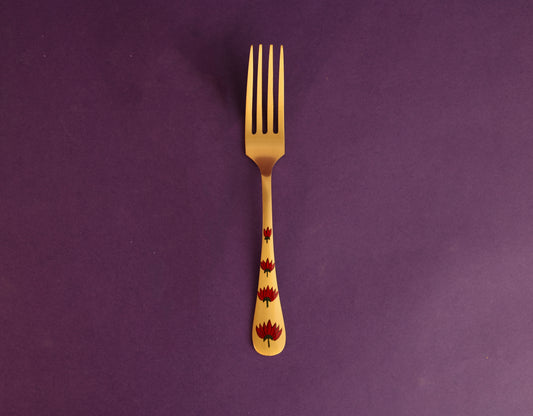 Kalamkari Pital Fork