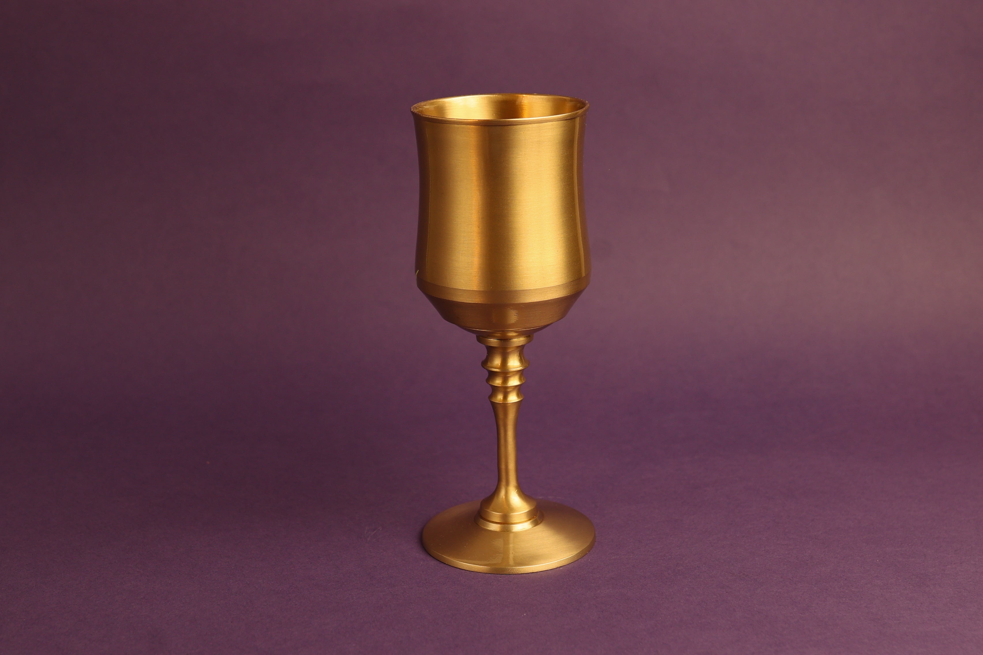 Kalamkari Pital Wine Glass - Set of 2
