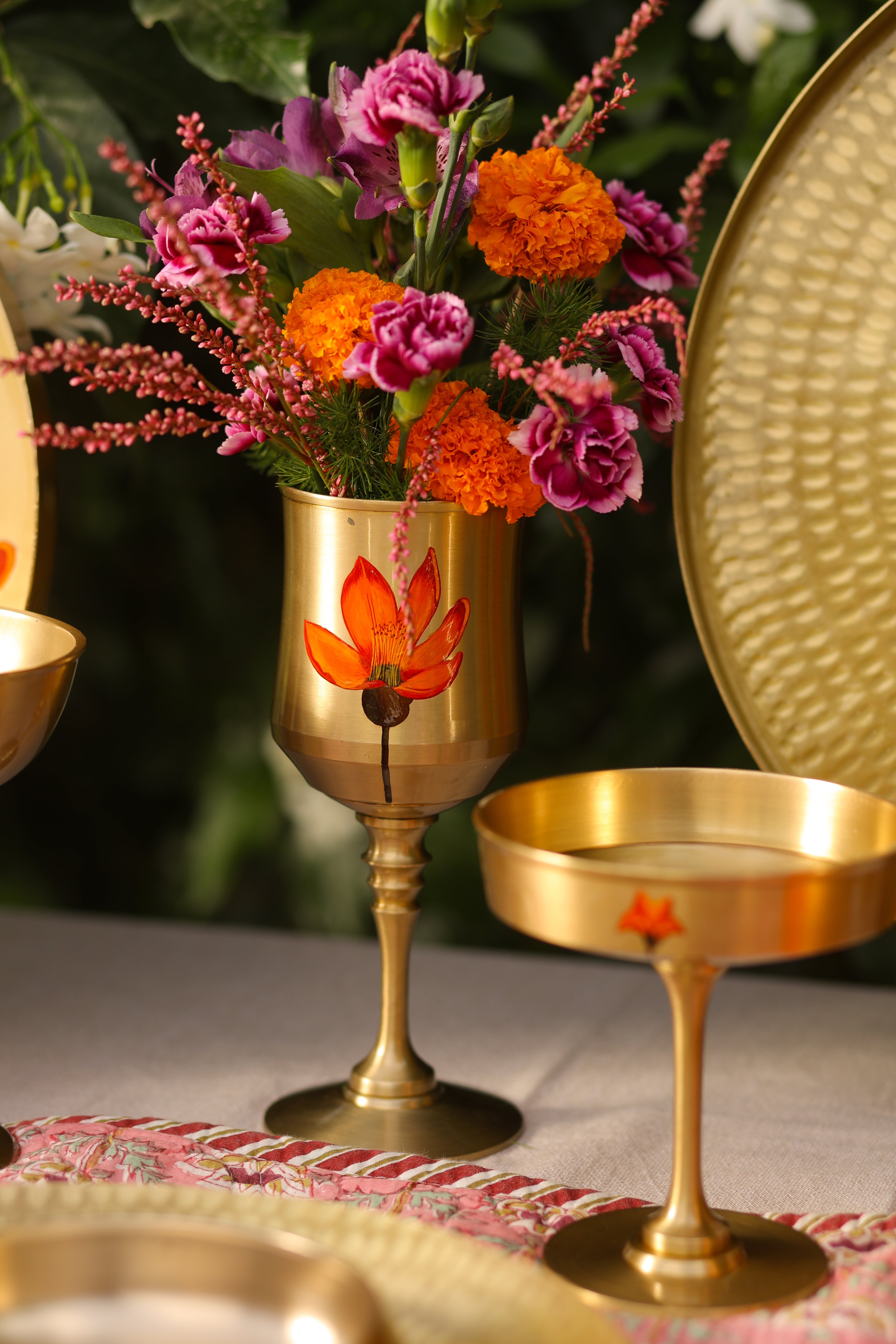 Palash Pital Wine Glass - Set of 2