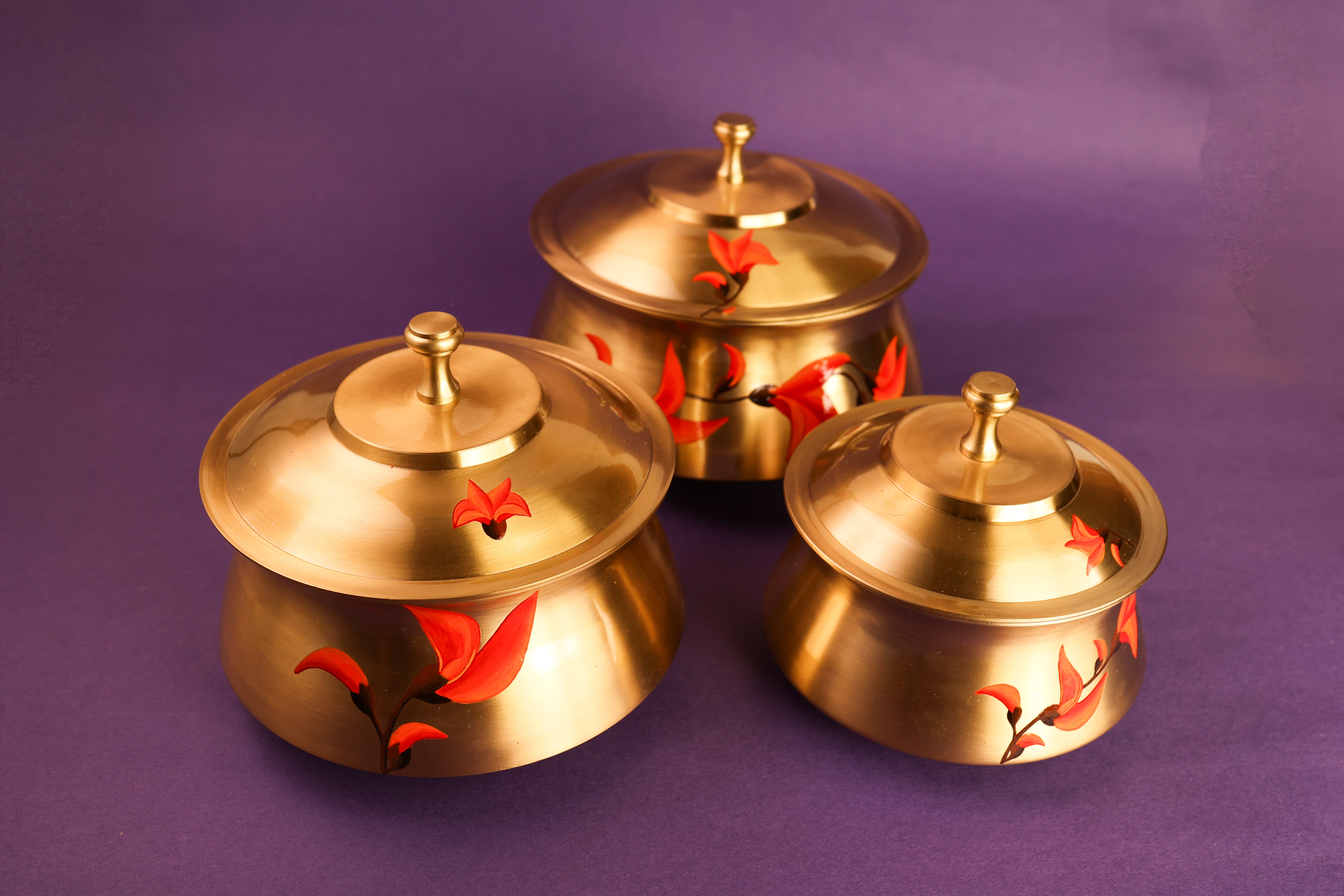 Palash Kansa Curry Bowl and Serving Spoon Set