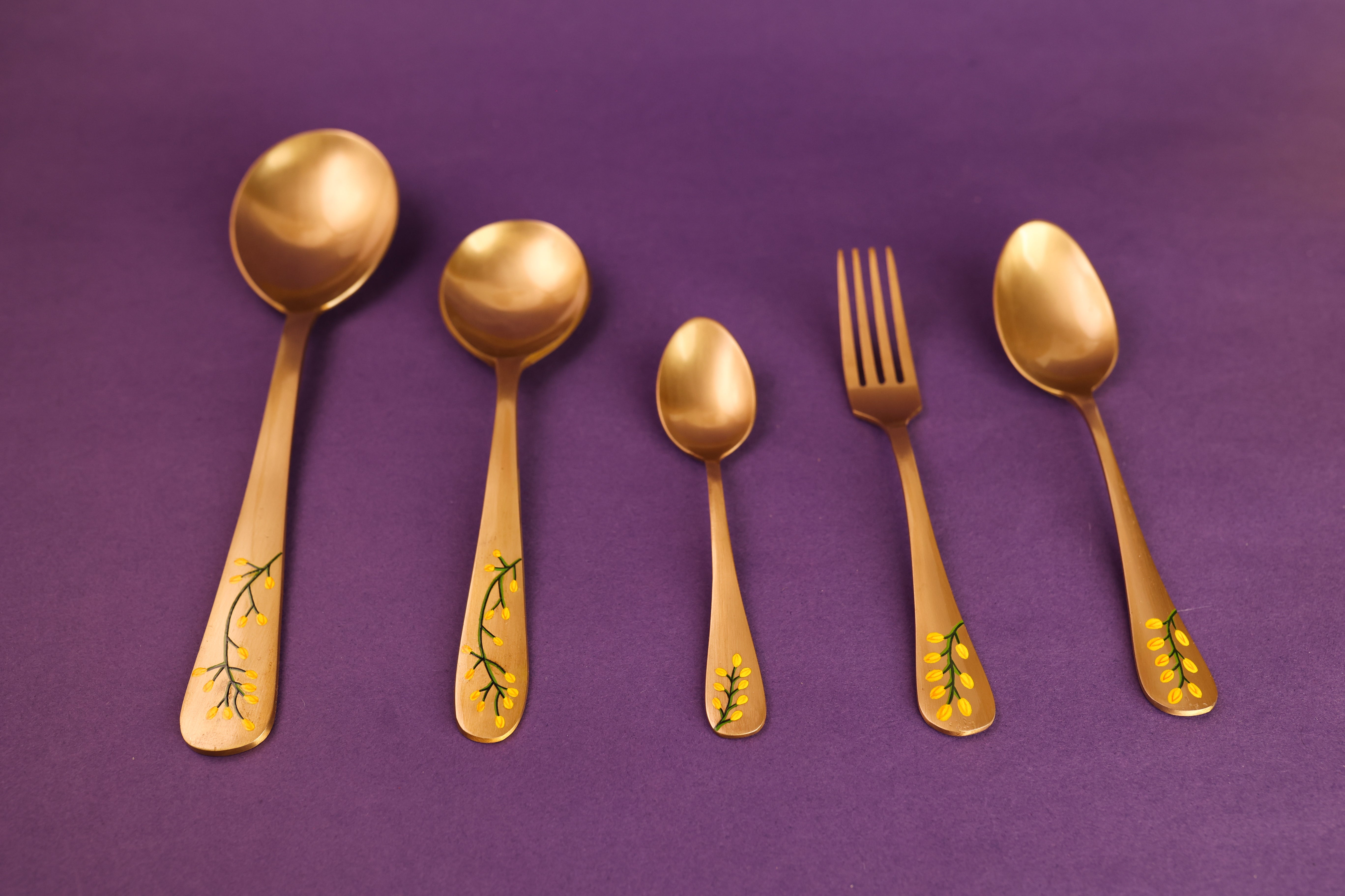 Basant Pital Cutlery Set of 2