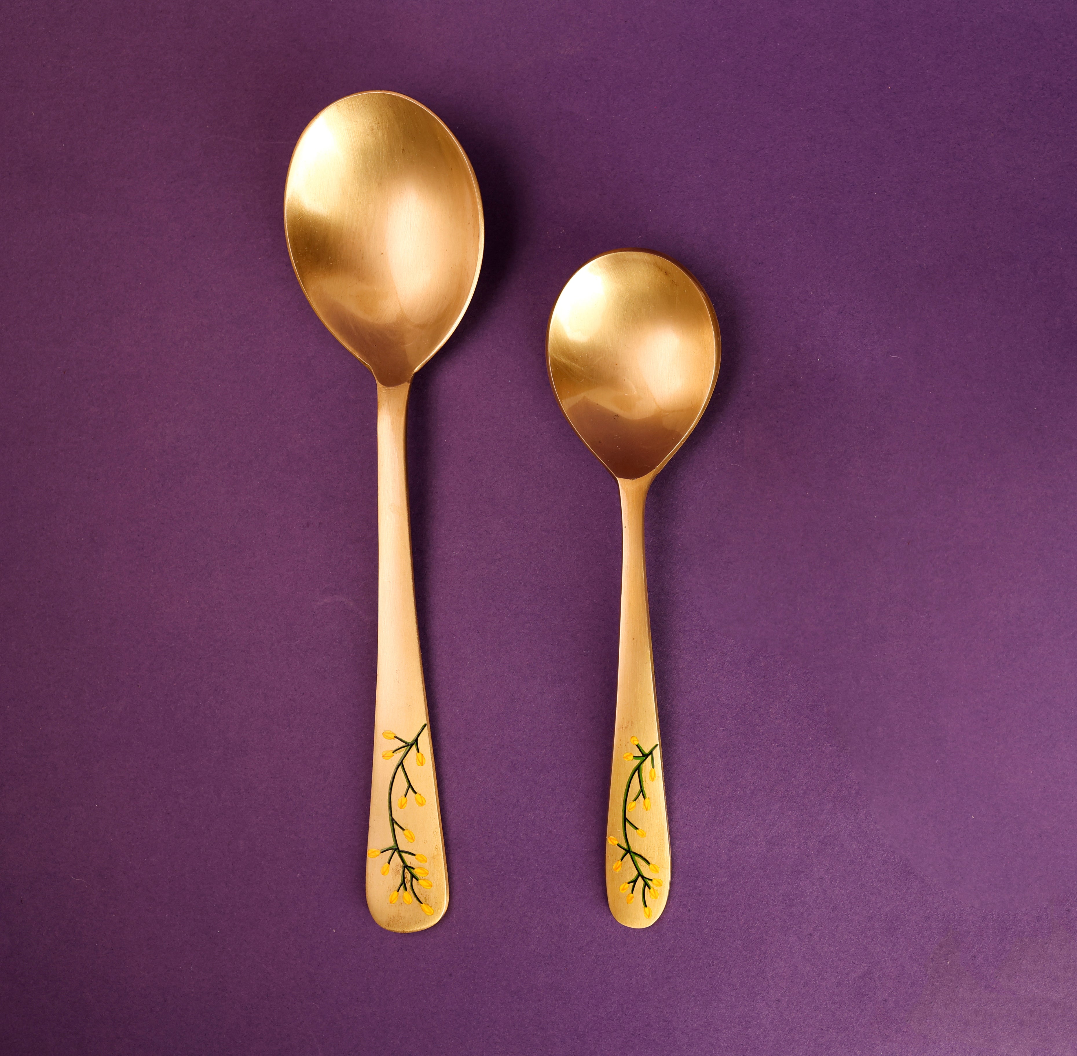 Basant Kansa Curry Bowl and Serving Spoon Set