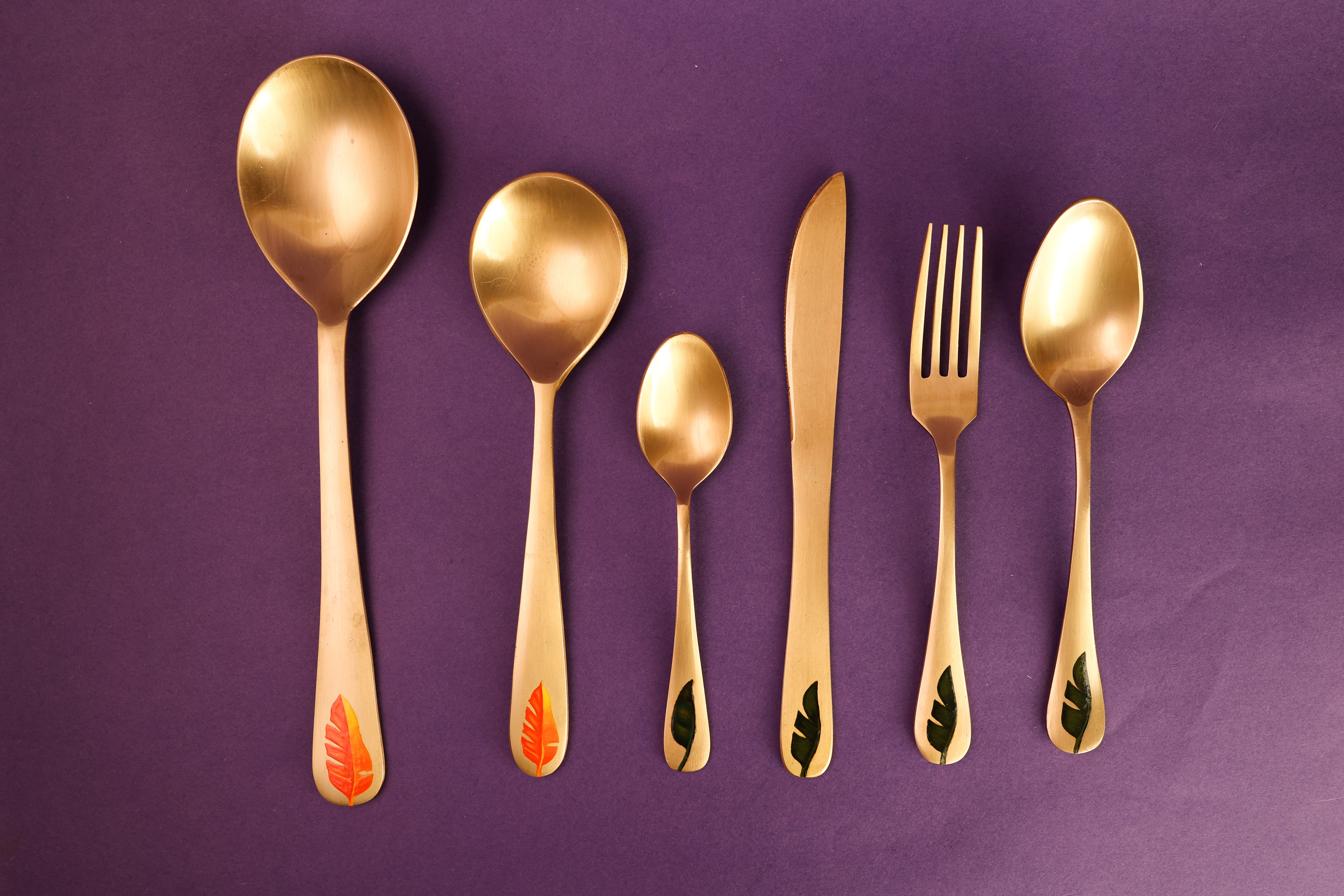 Patra Pital Cutlery Set of 6