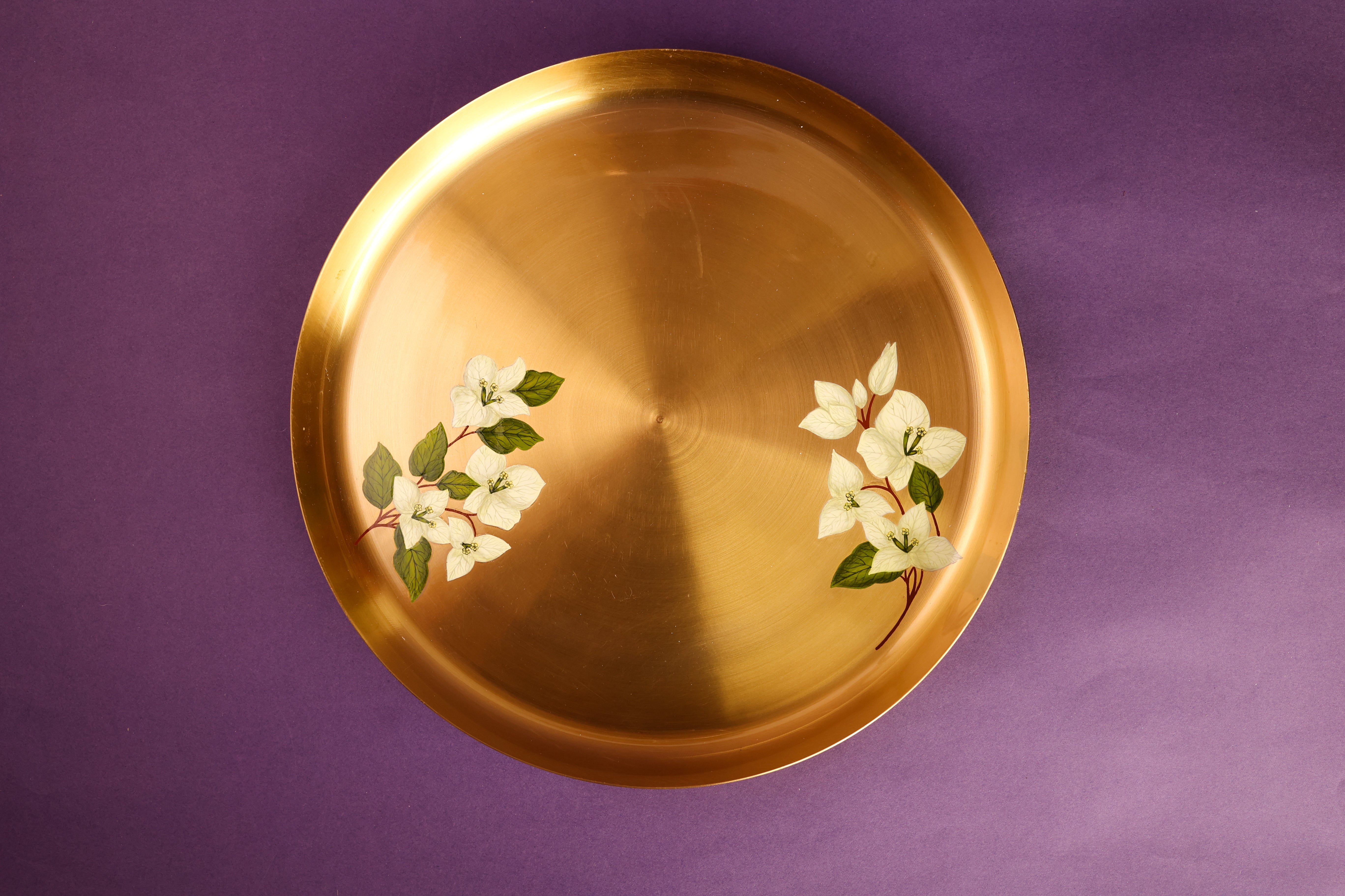 Saphed Kansa 11" Plate