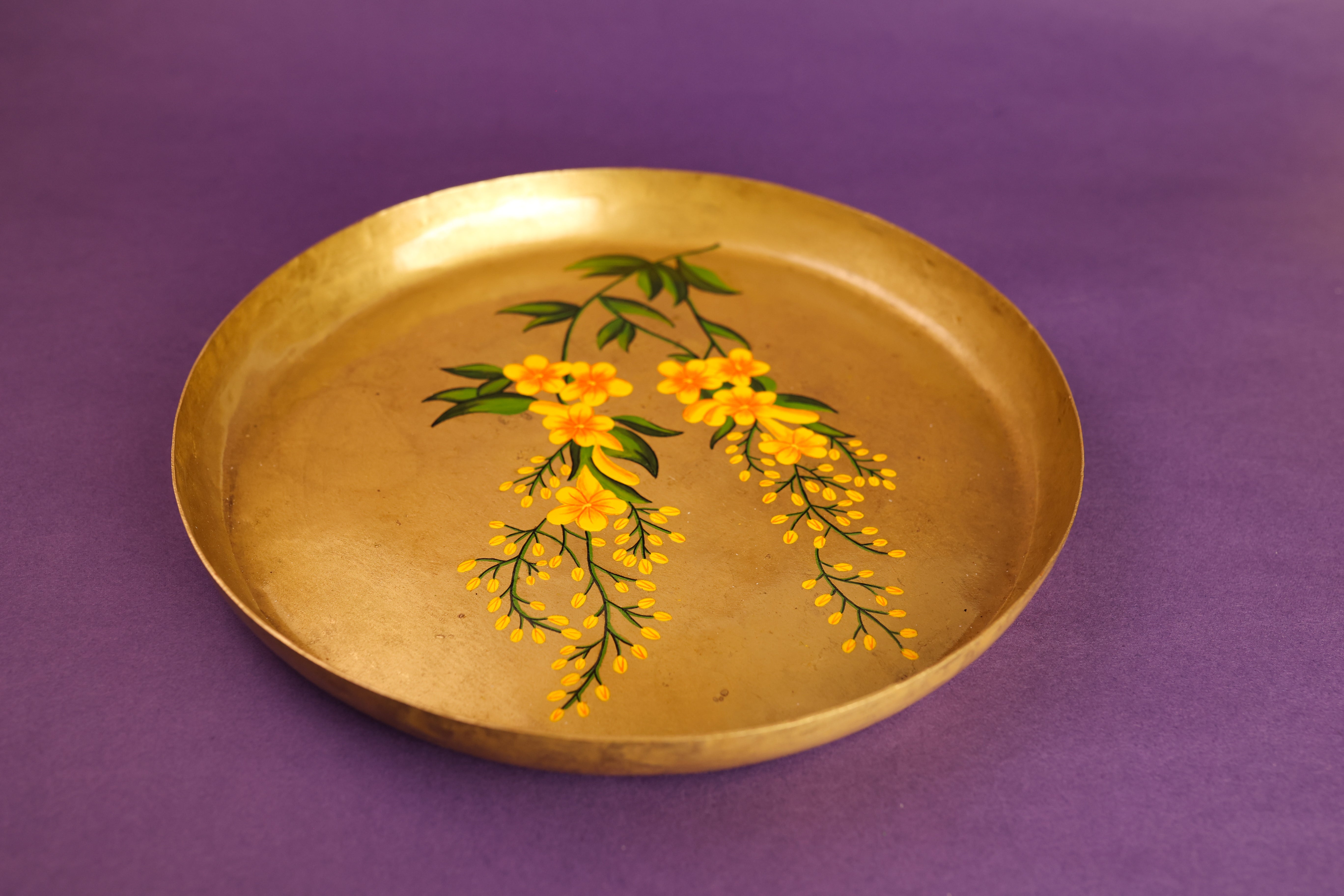 Basant Pital Flat Platter