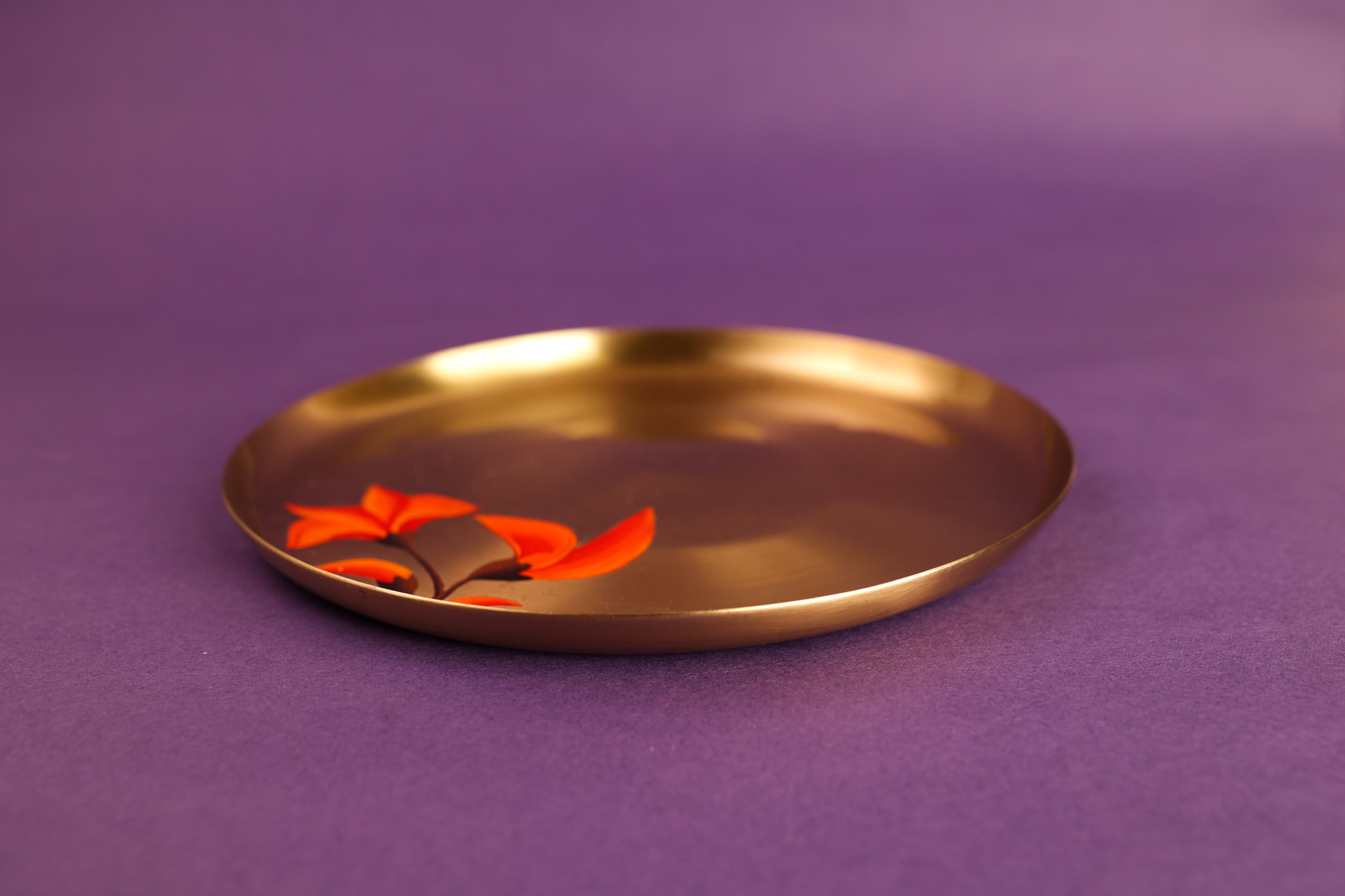 Palash Kansa Side Plate