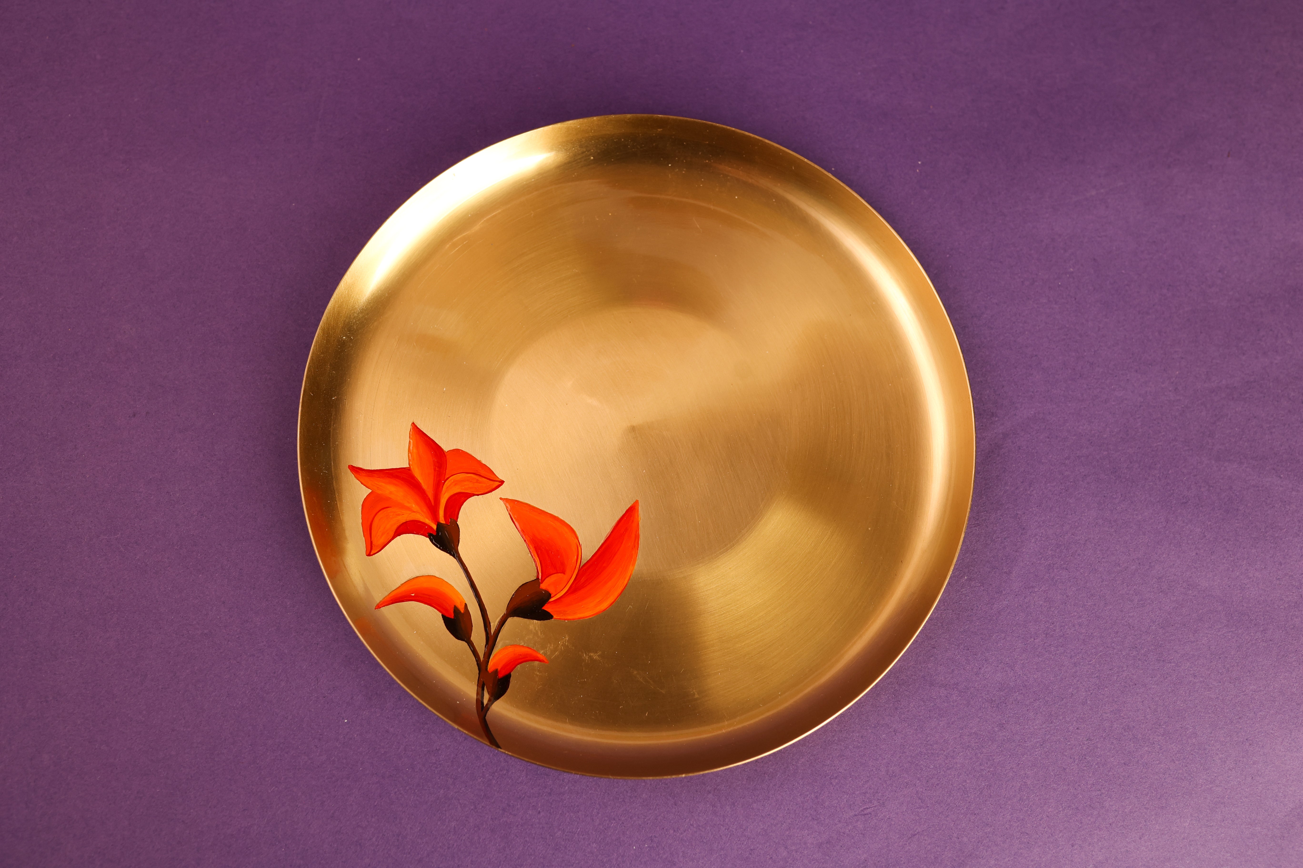 Palash Kansa Side Plate