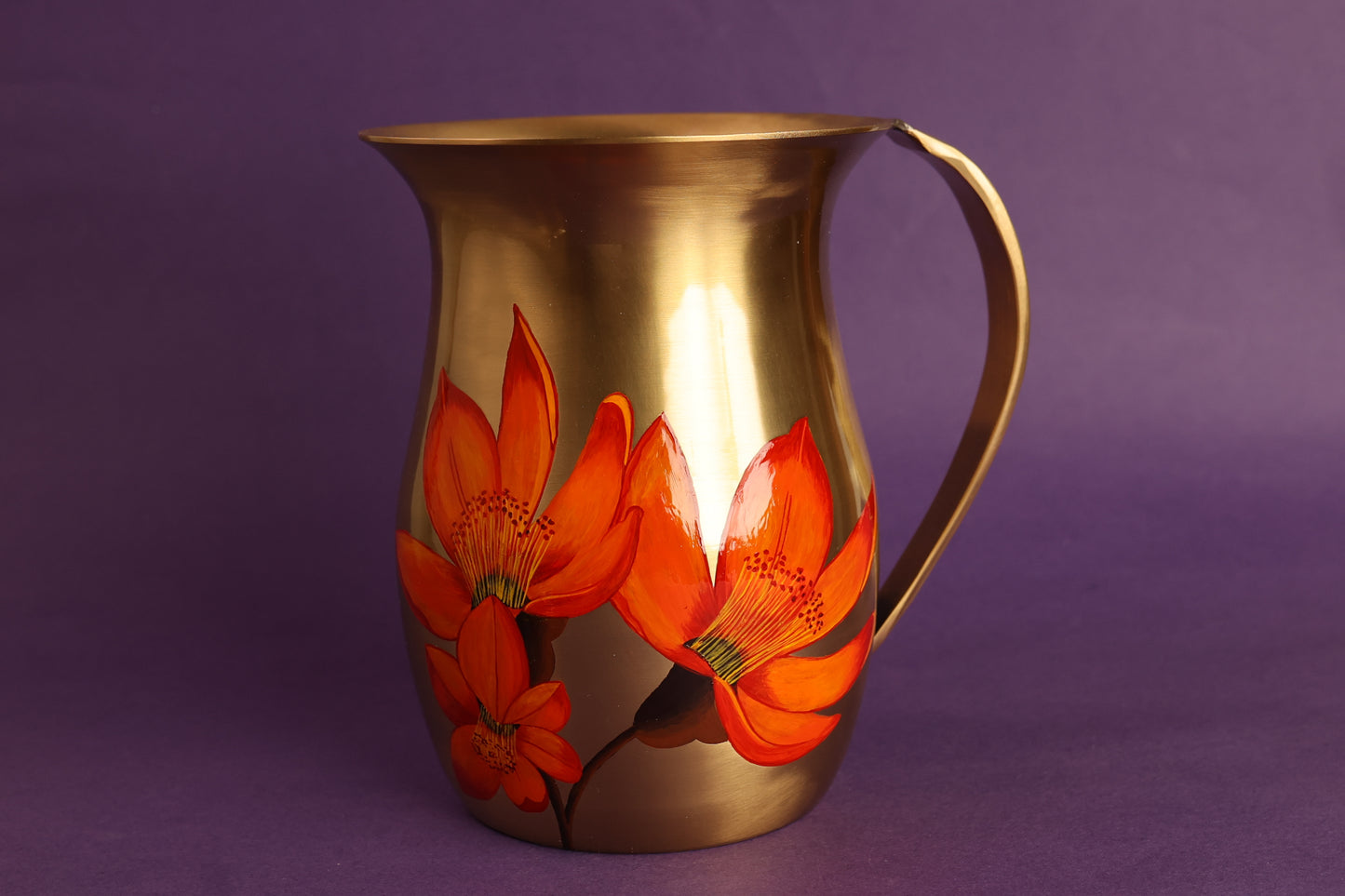 Palash Kansa Jug and Glass set