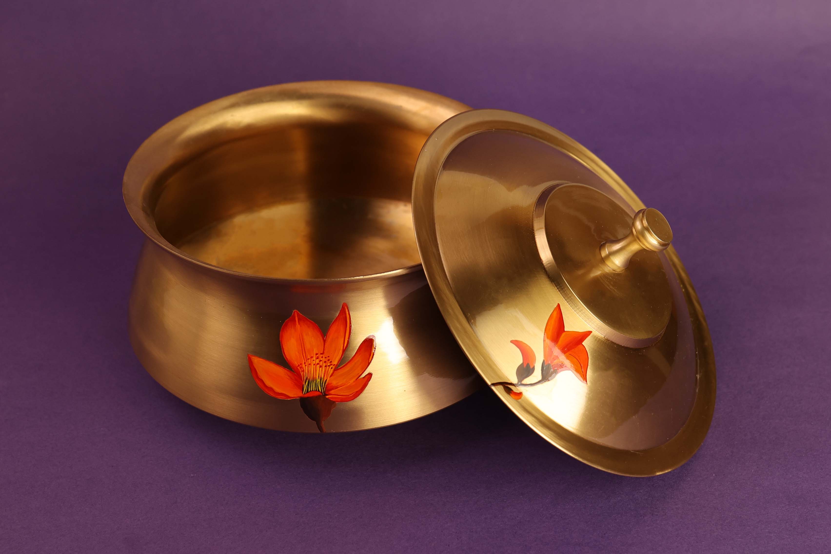 Palash Kansa Curry Bowl Large