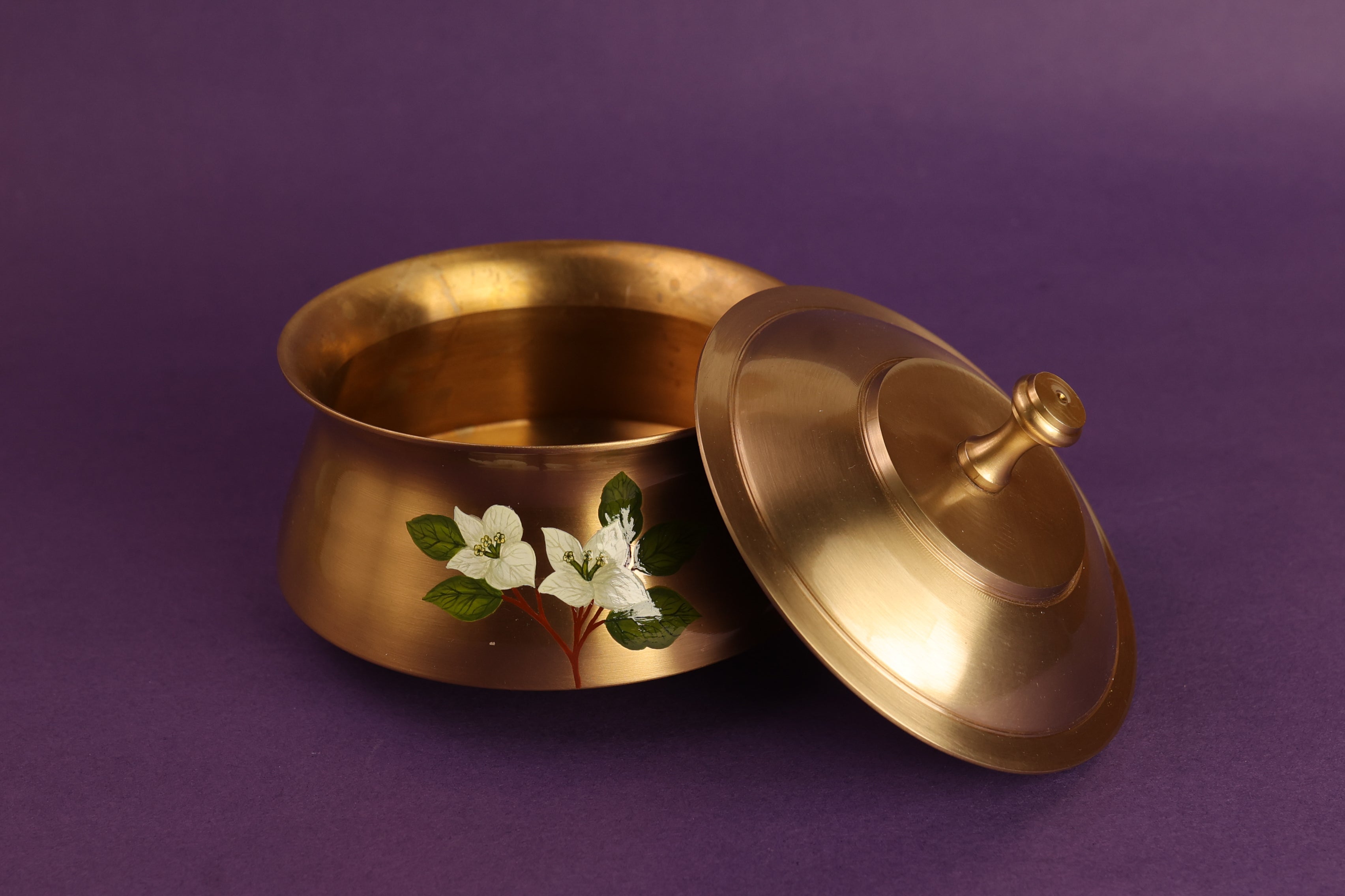 Saphed Kansa Curry Bowl Small