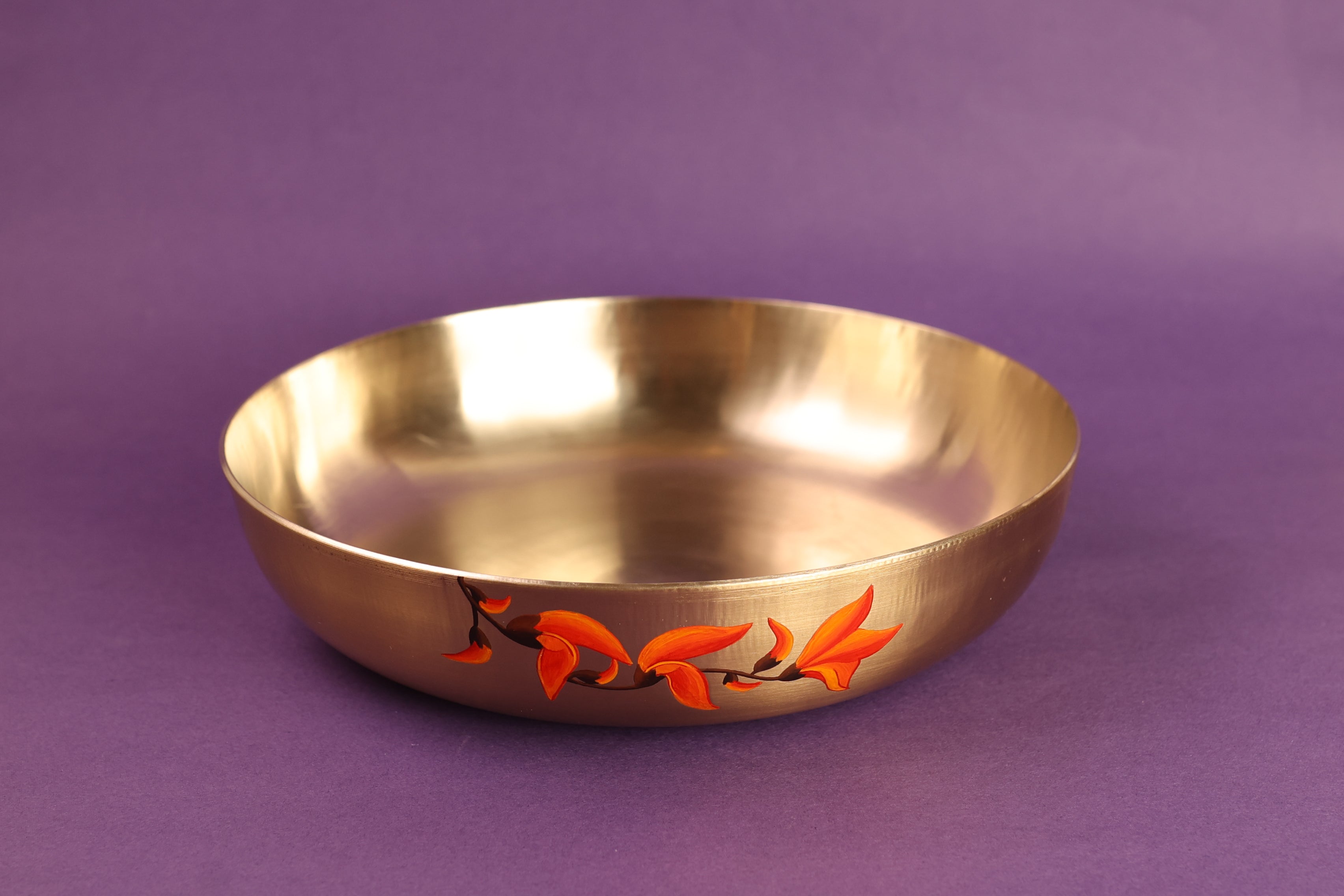 Palash Kansa Serving Bowl Large